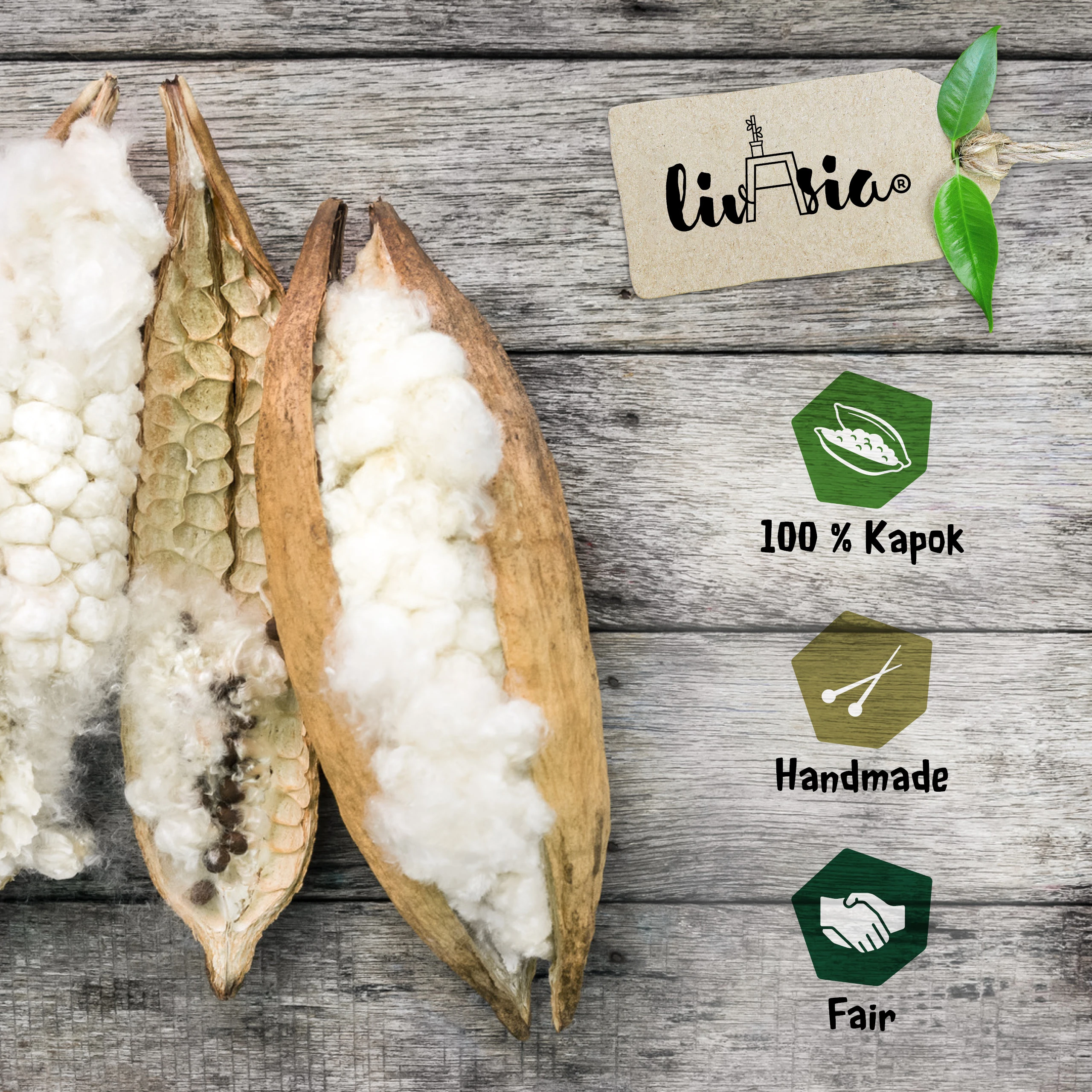 Kapok Support Cushion, Classic