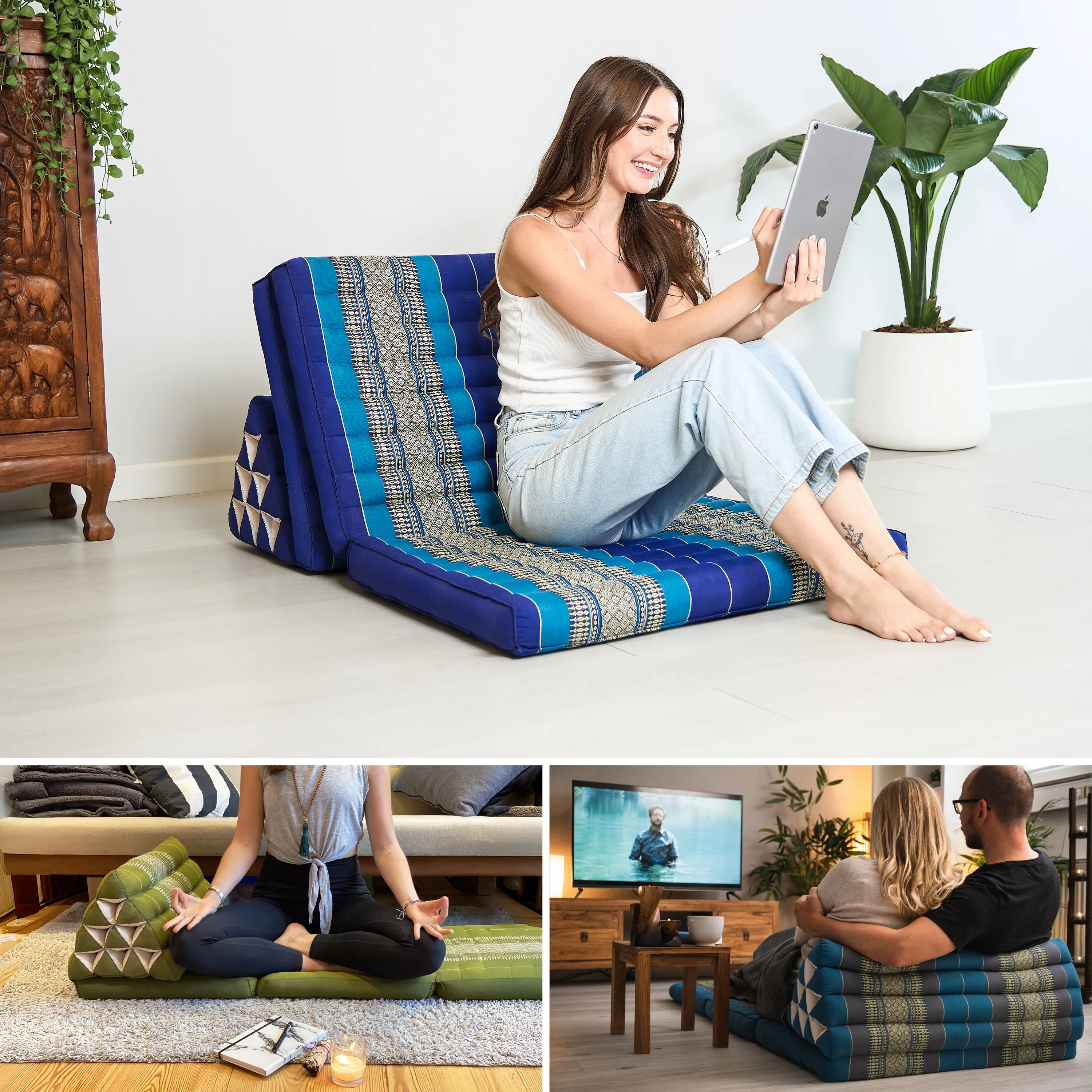 Kapok Thai Cushion XXL Wide