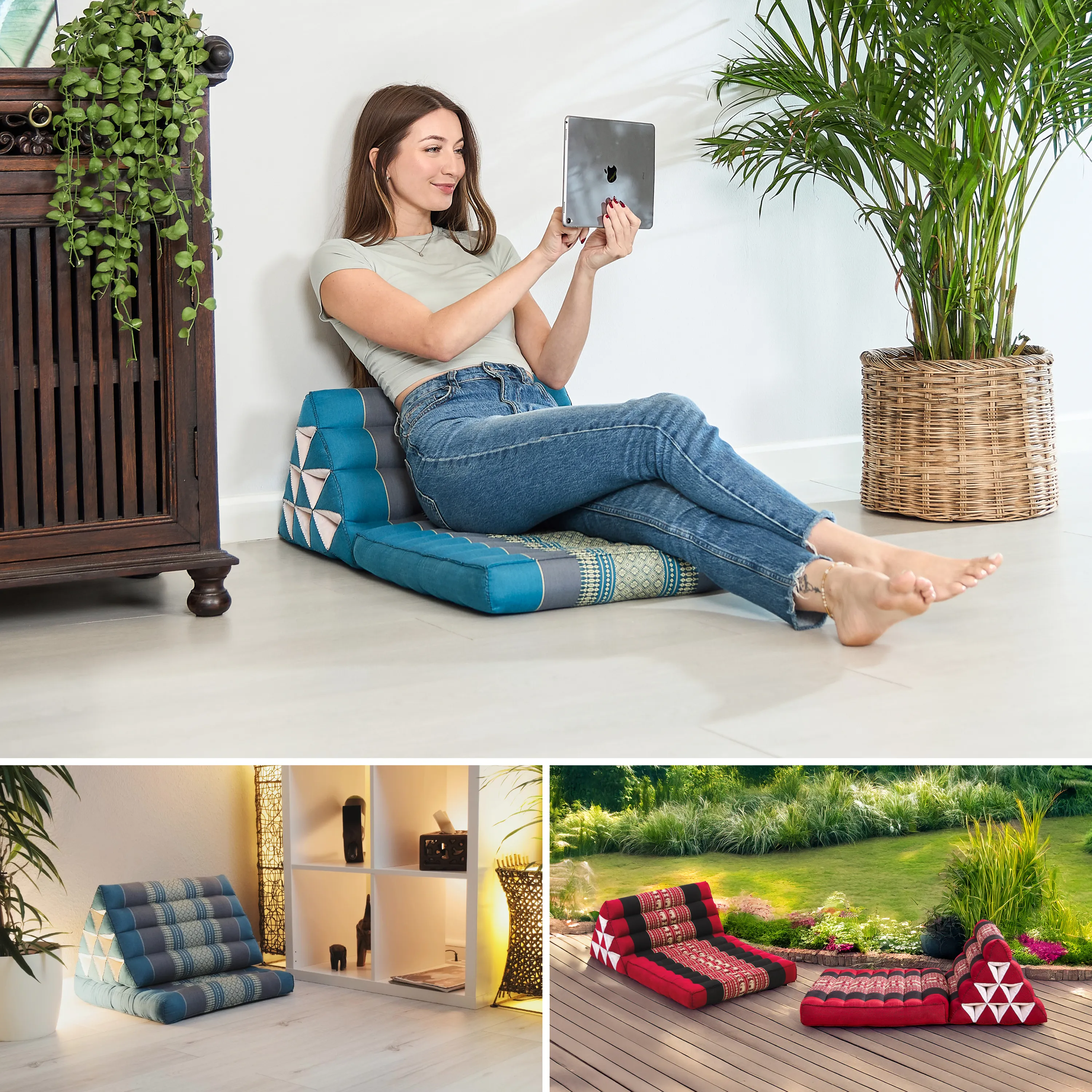 Kapok Thai Cushion 1 Fold
