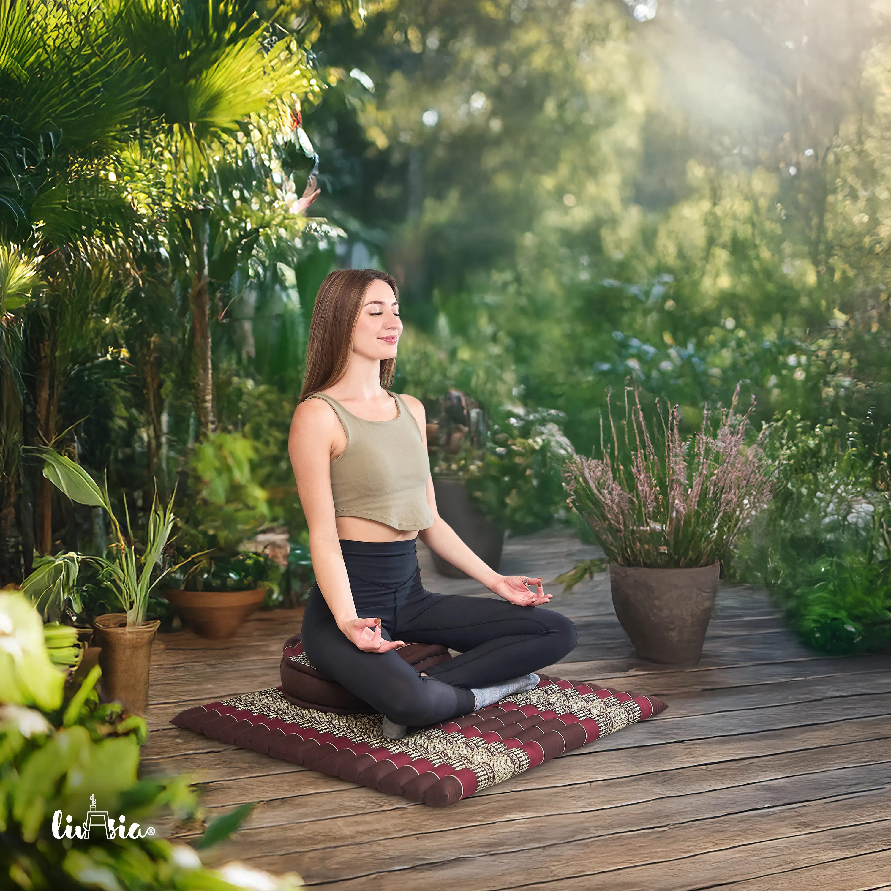 Kapok Meditation Cushion Set XL