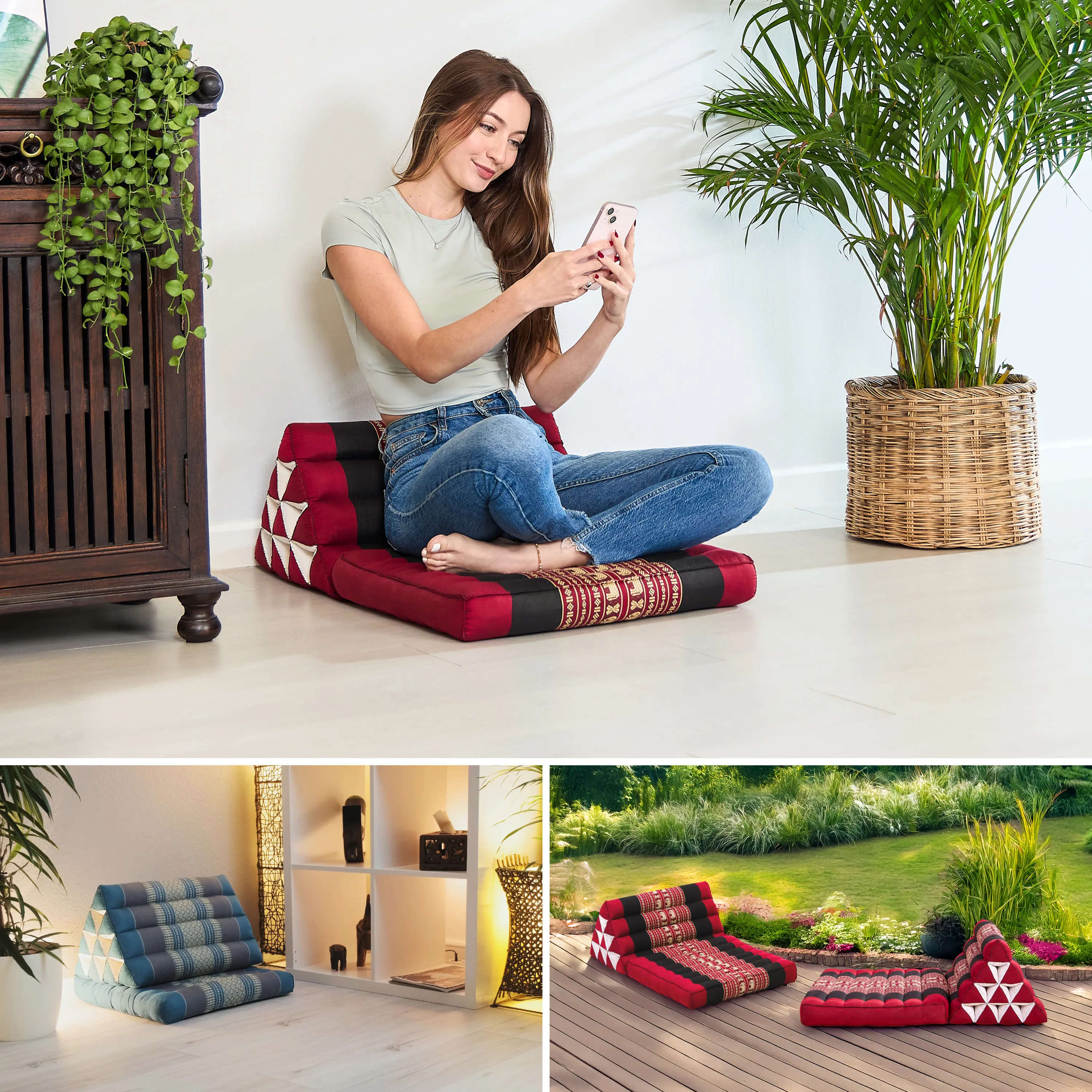 Kapok Thai Cushion 1 Fold