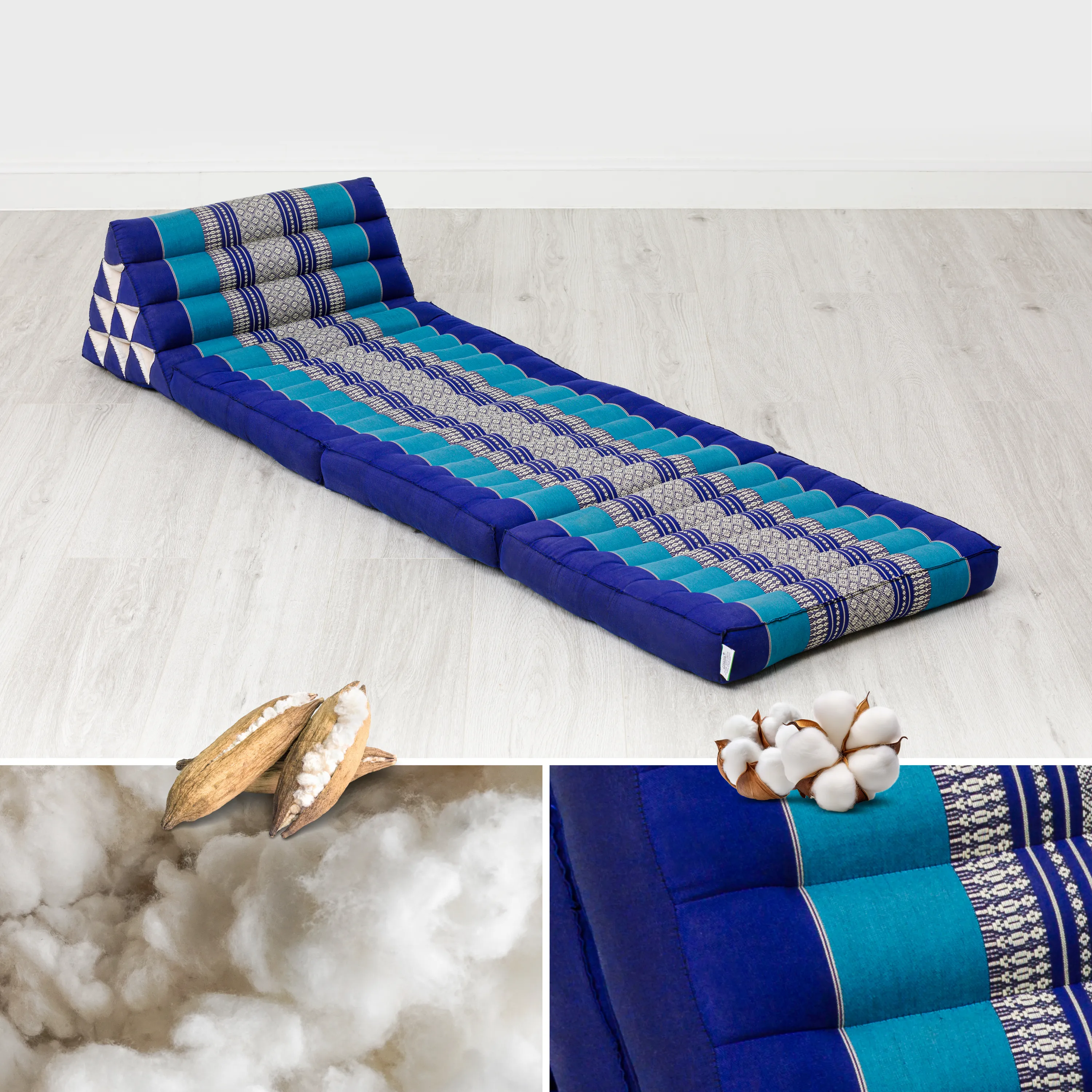 Kapok Thai Cushion 3 Fold, Classic