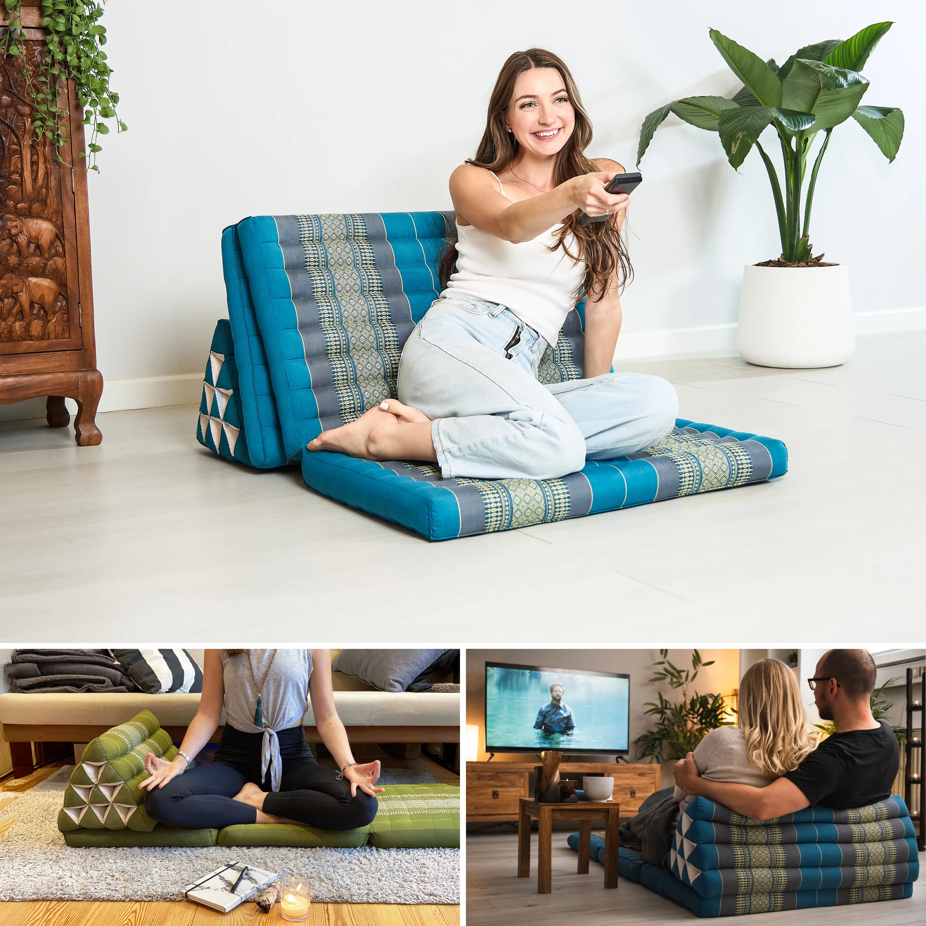 Kapok Thai Cushion XXL Wide