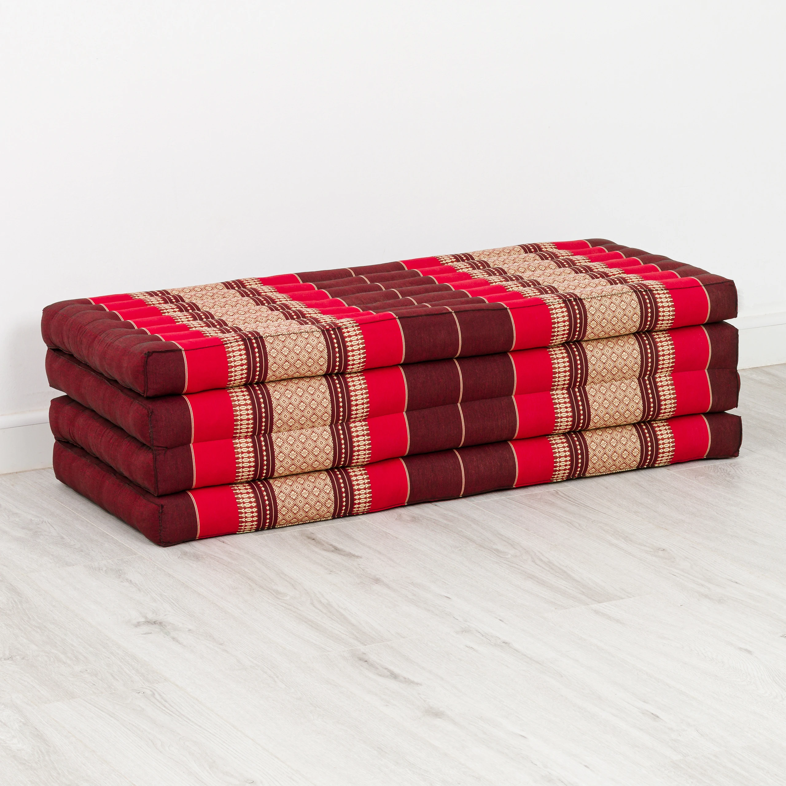 Klappmatratze-110_17_rubinrot_1023820475_1_frei Kapok Folding Mattress, 110 cm wide, Classic