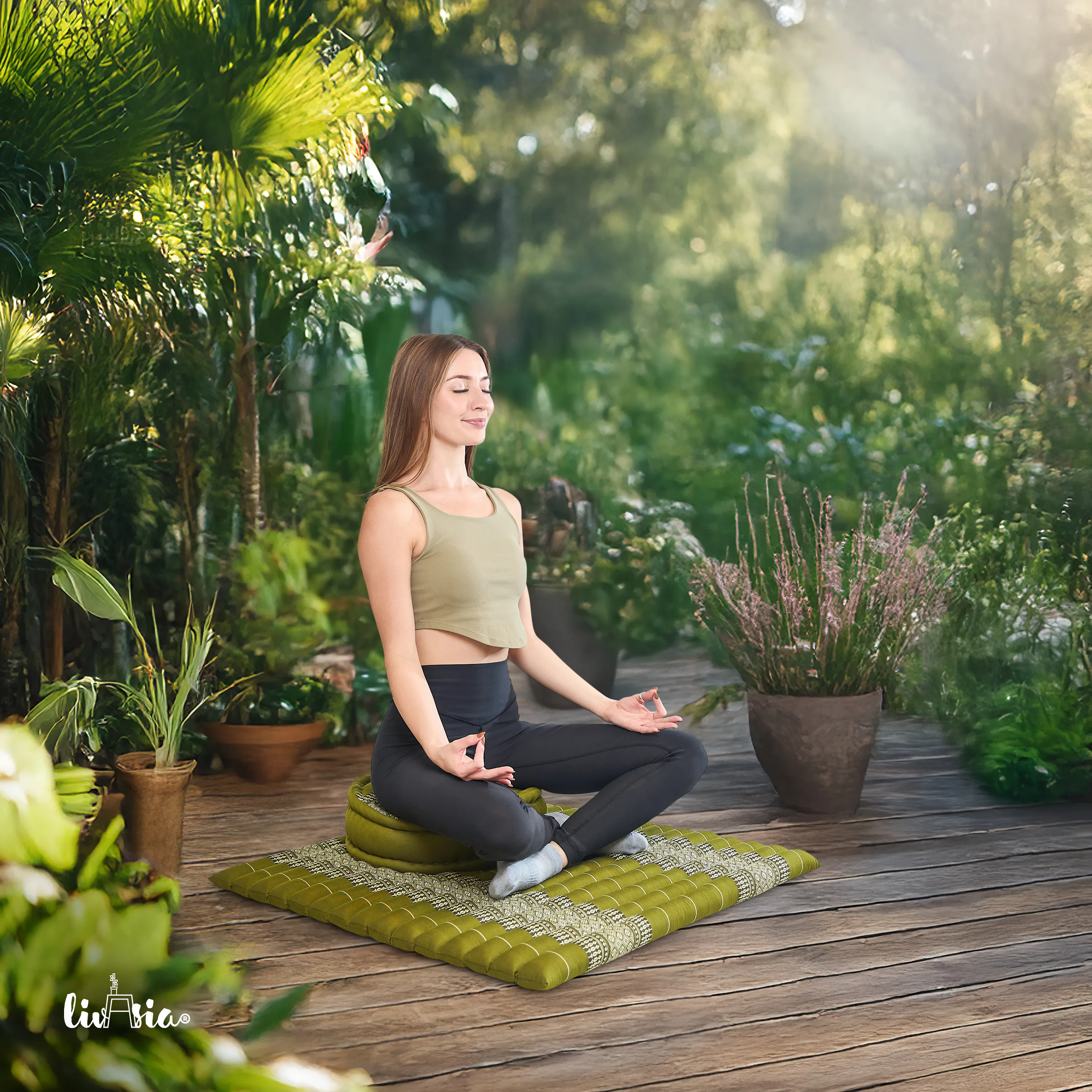 Kapok Meditation Cushion Set XL