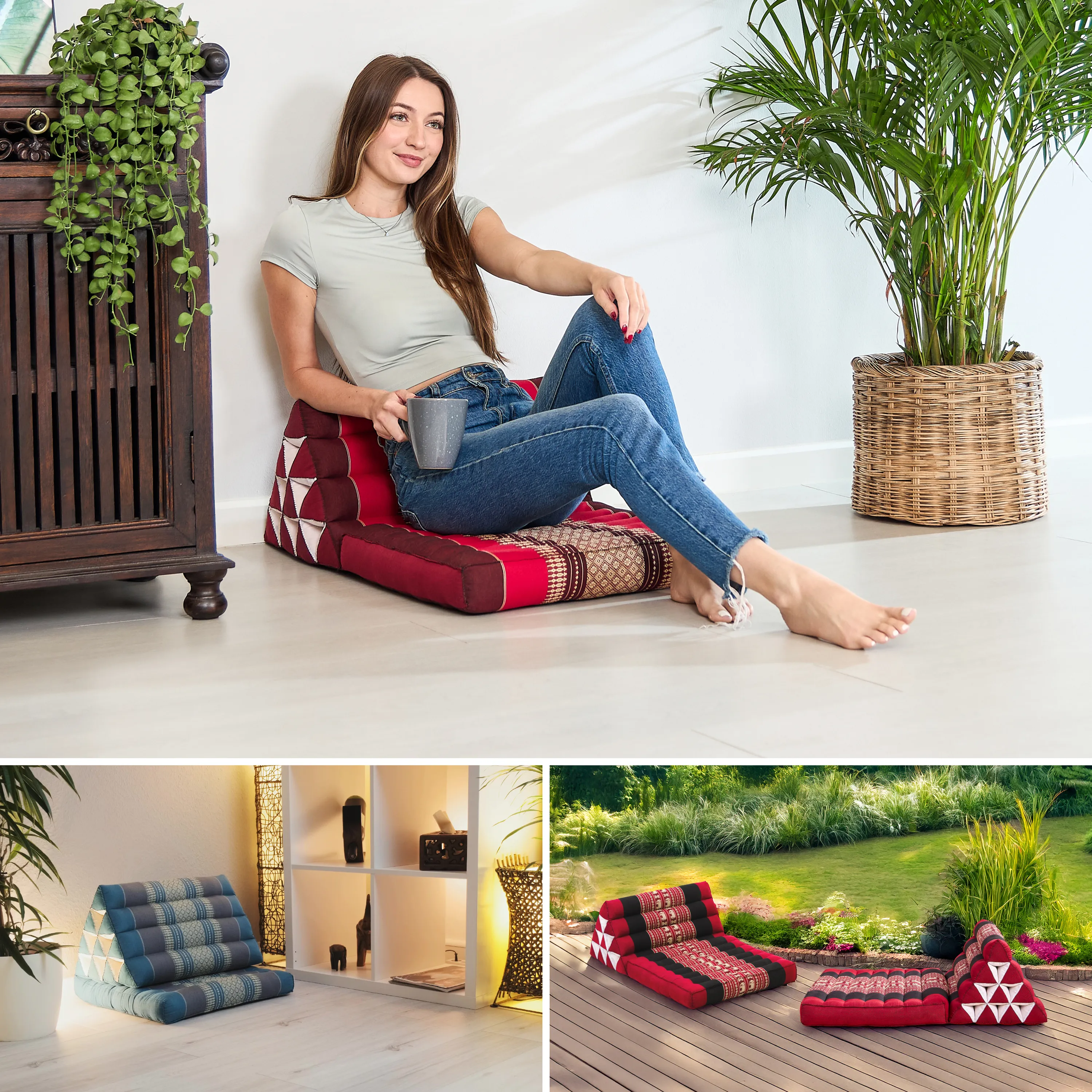 Kapok Thai Cushion 1 Fold