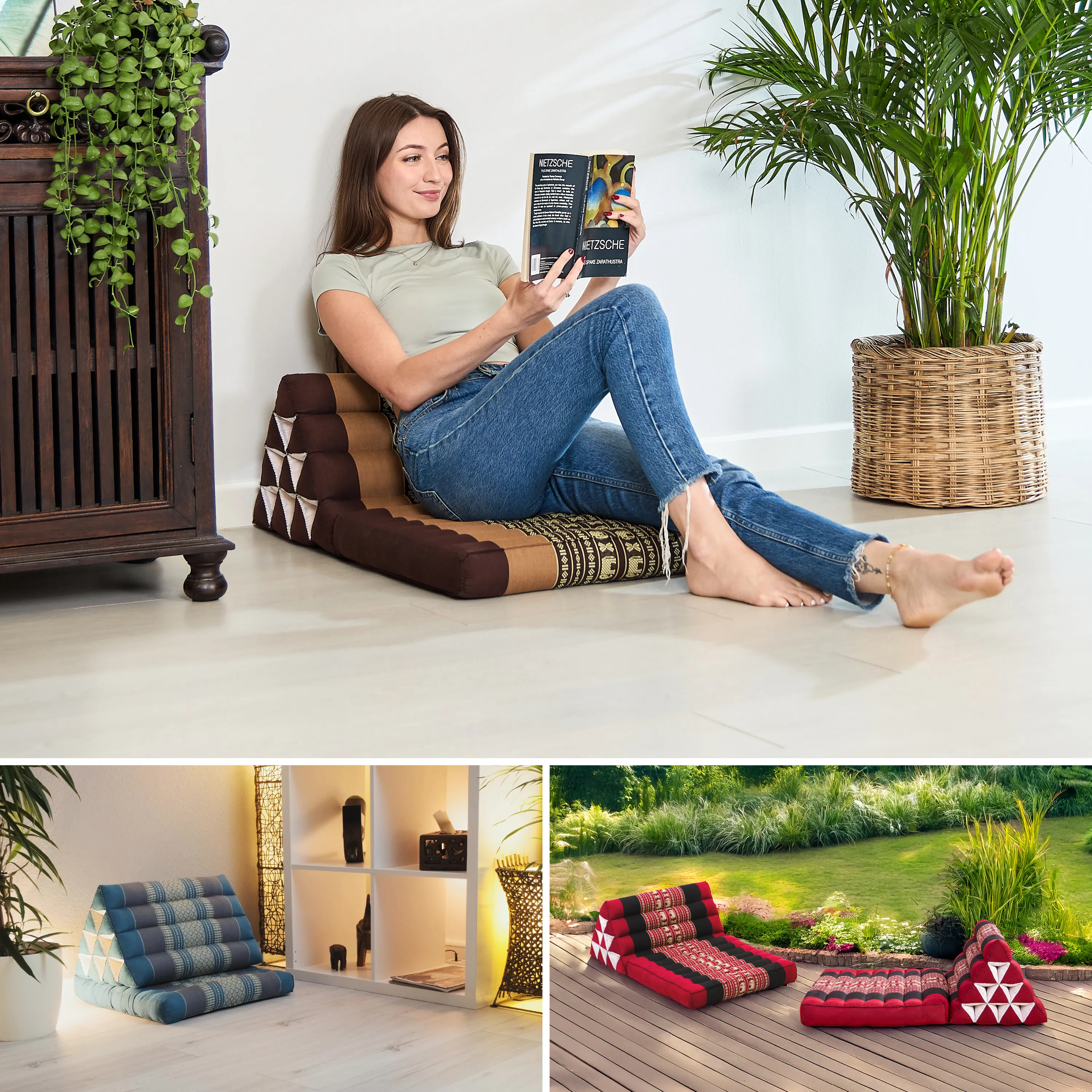 Kapok Thai Cushion 1 Fold