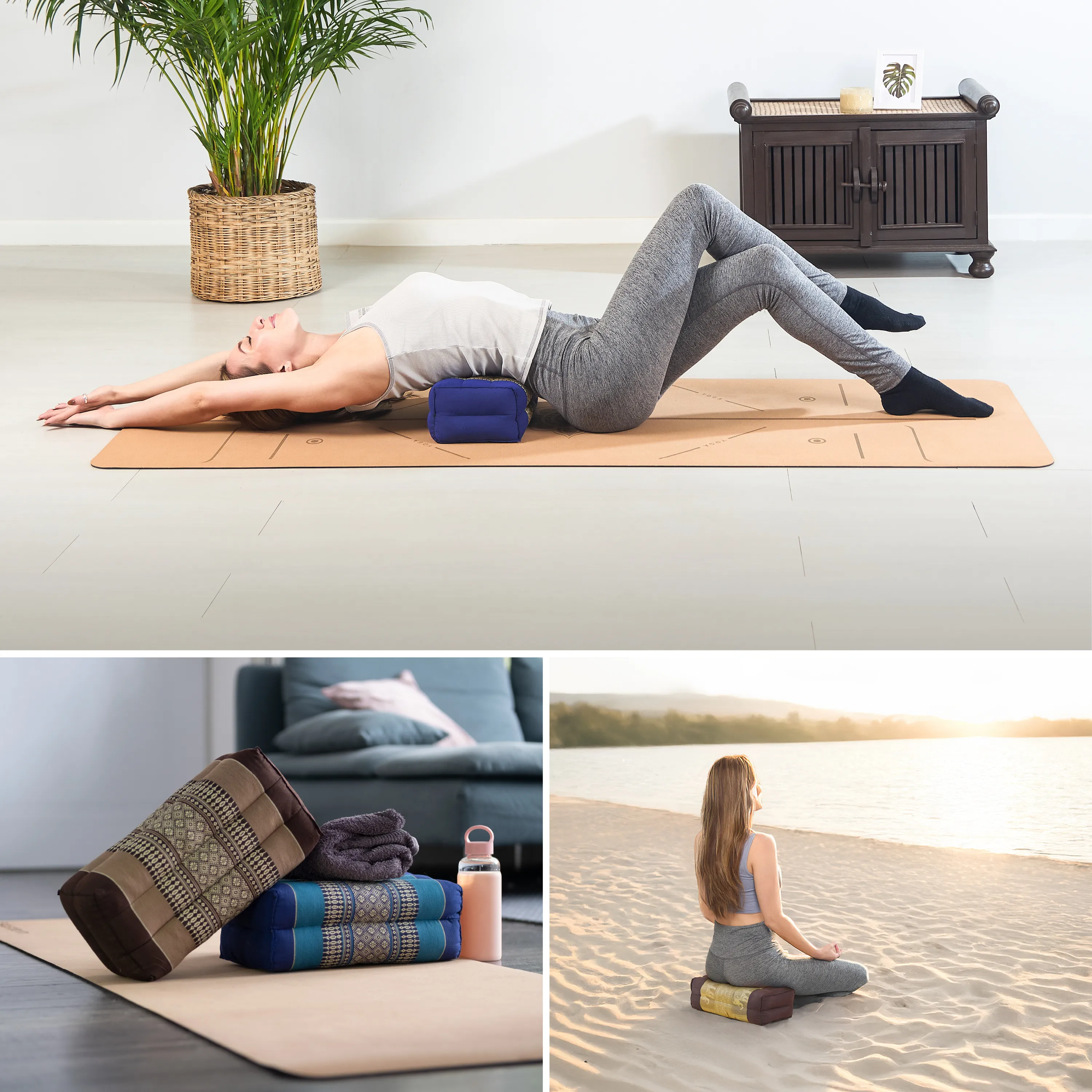 Kapok Support Cushion, Deluxe