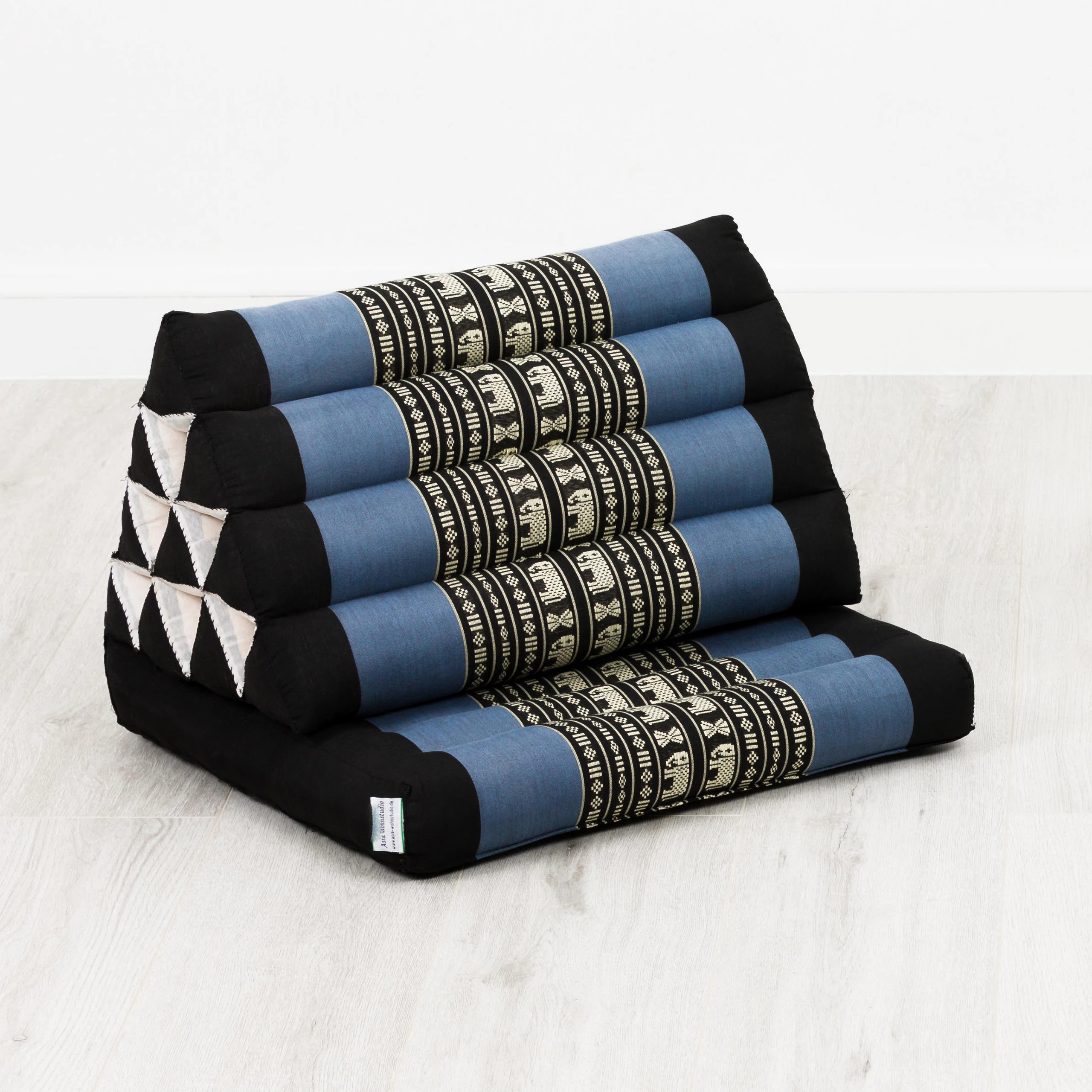 Thaikissen-1_02-blau-Elefanten_1017078931_1_frei Kapok Thai Cushion 1 Fold