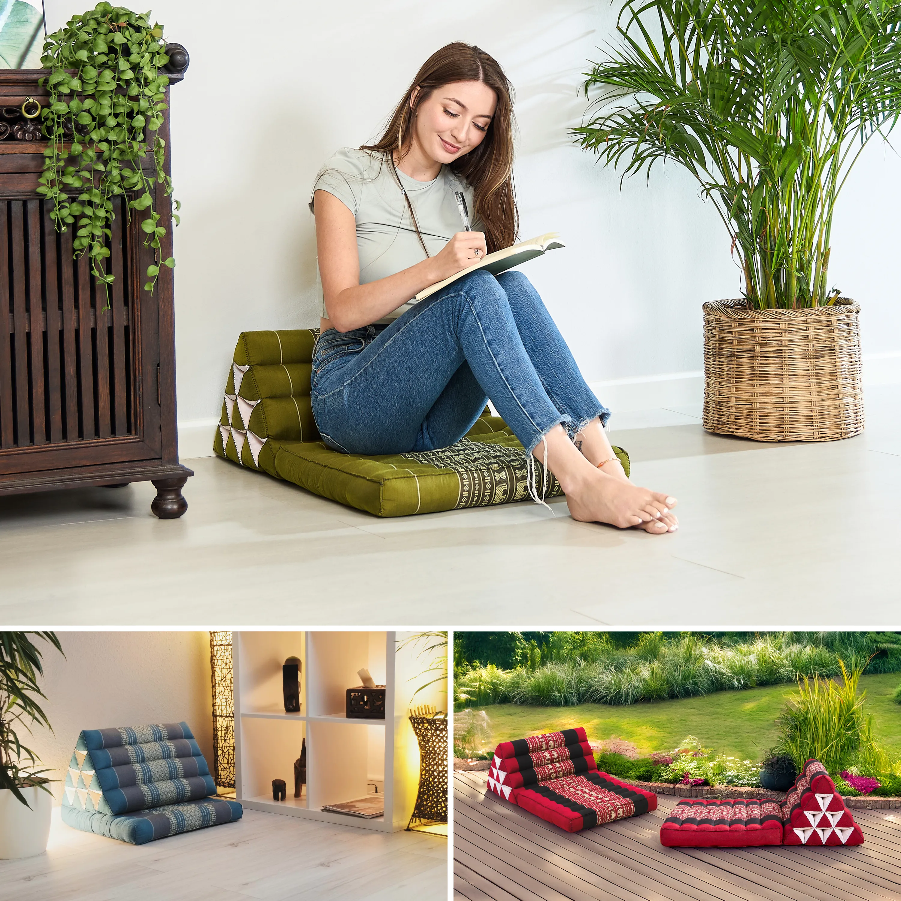Kapok Thai Cushion 1 Fold
