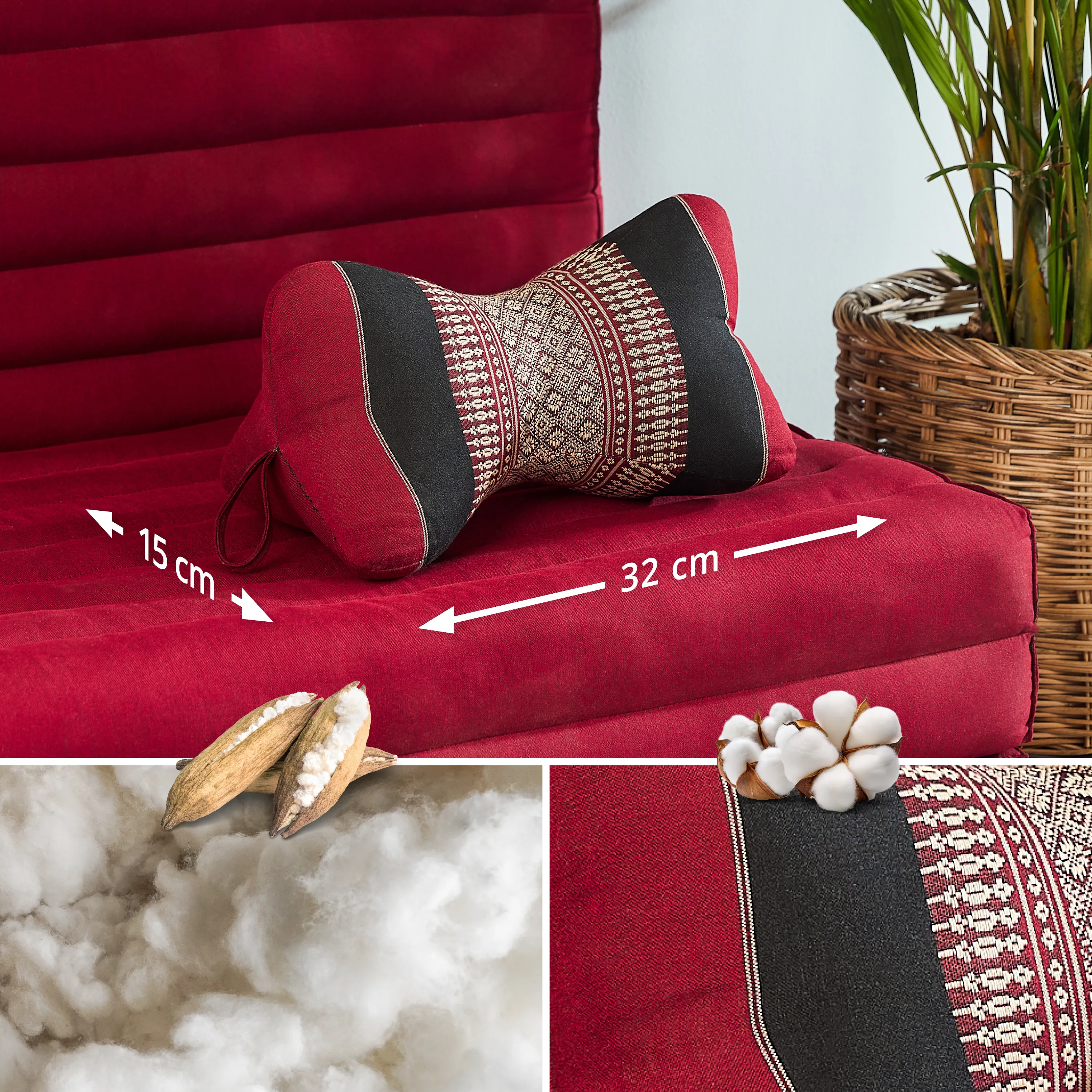 Kapok Bone Neck Pillow