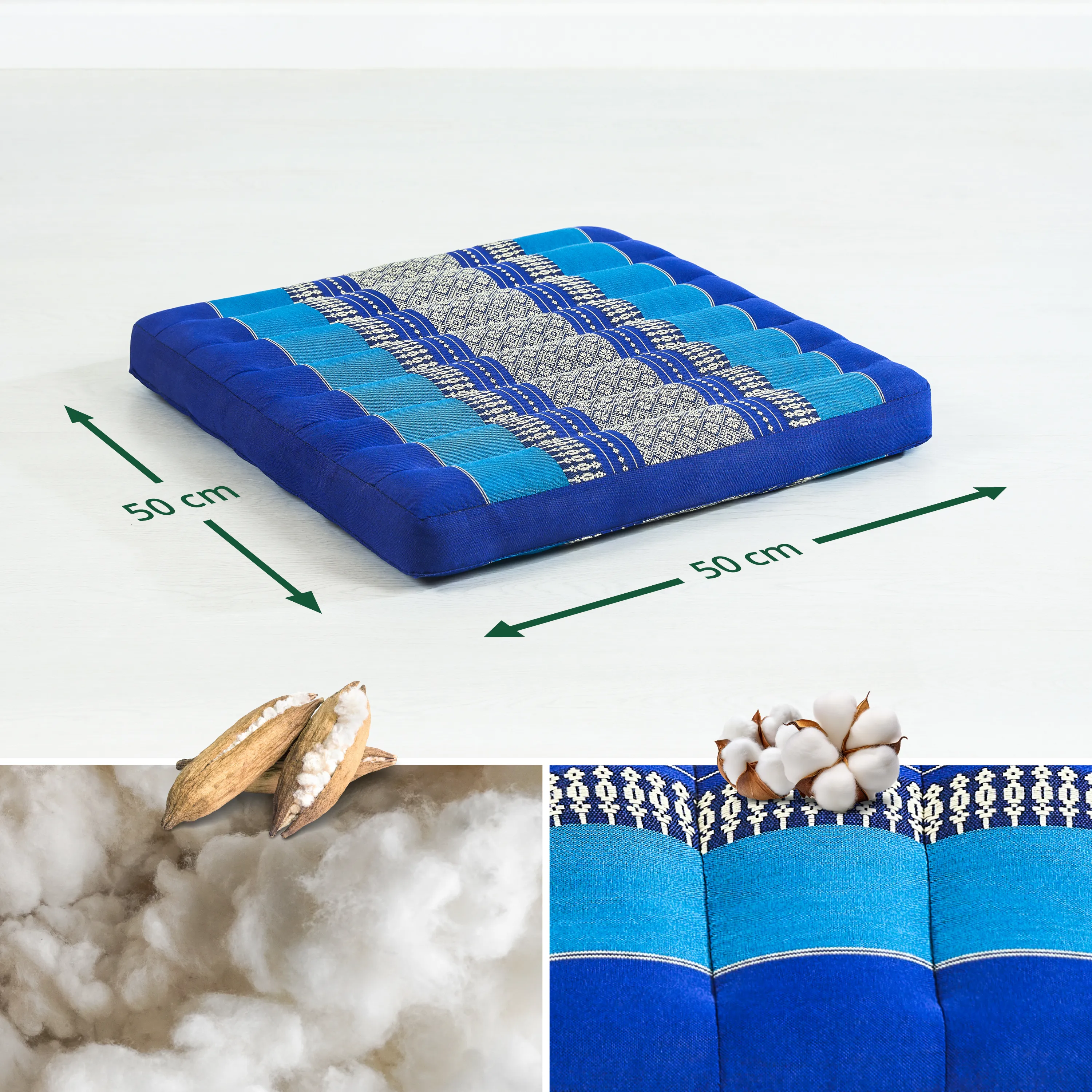 Kapok Seat Cushion 50 cm