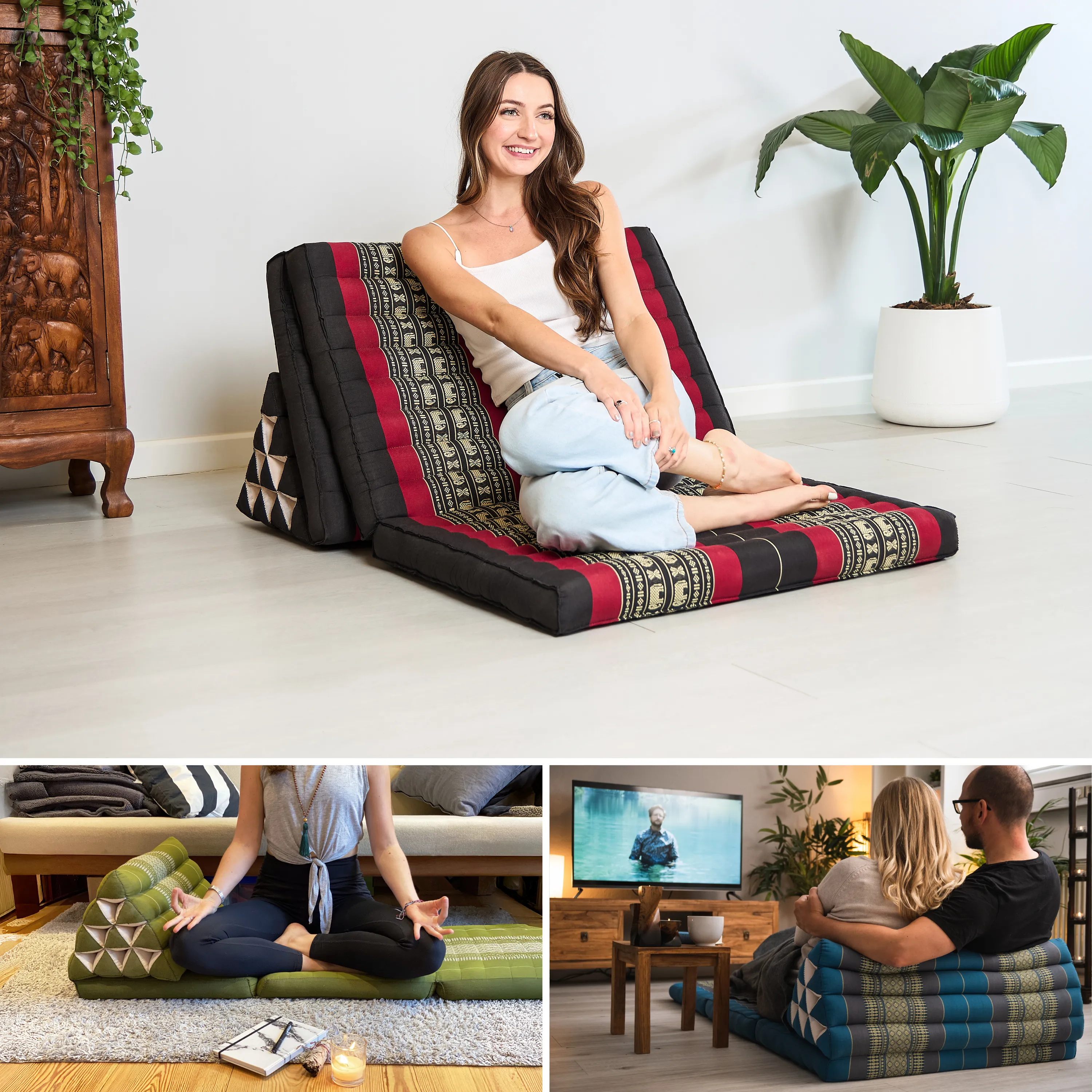Kapok Thai Cushion XXL Wide
