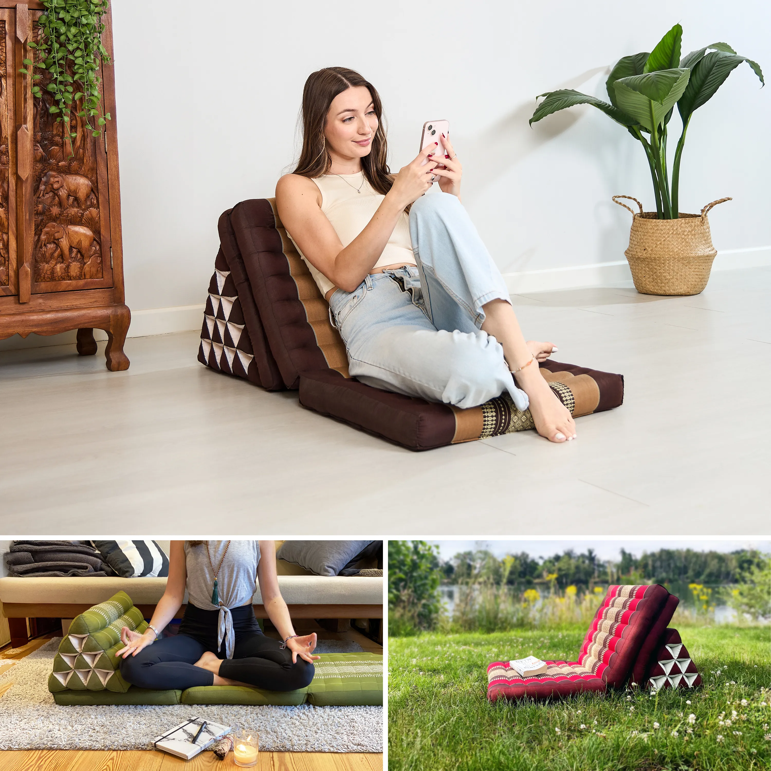 Kapok Thai Cushion XXL Tall