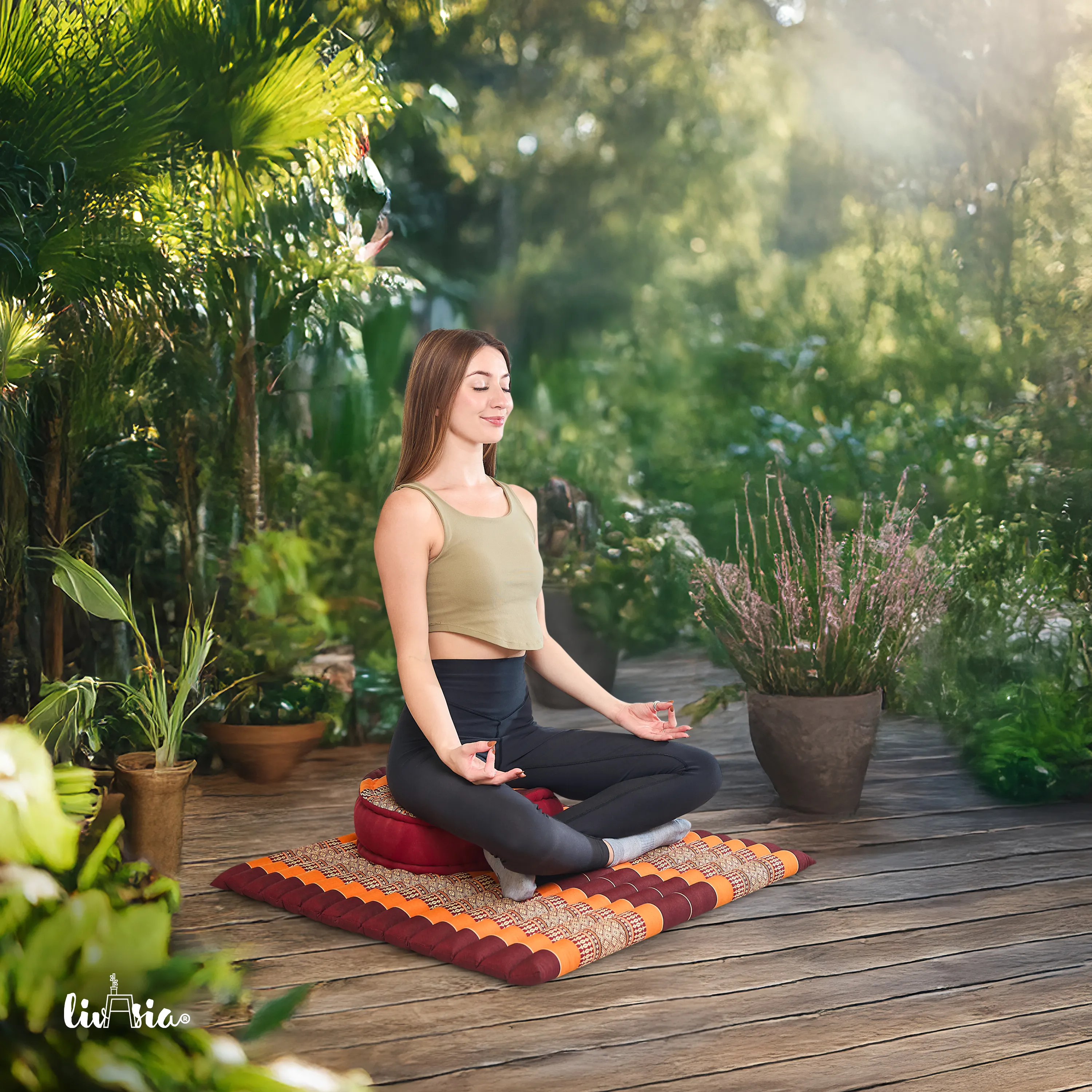 Kapok Meditation Cushion Set XL