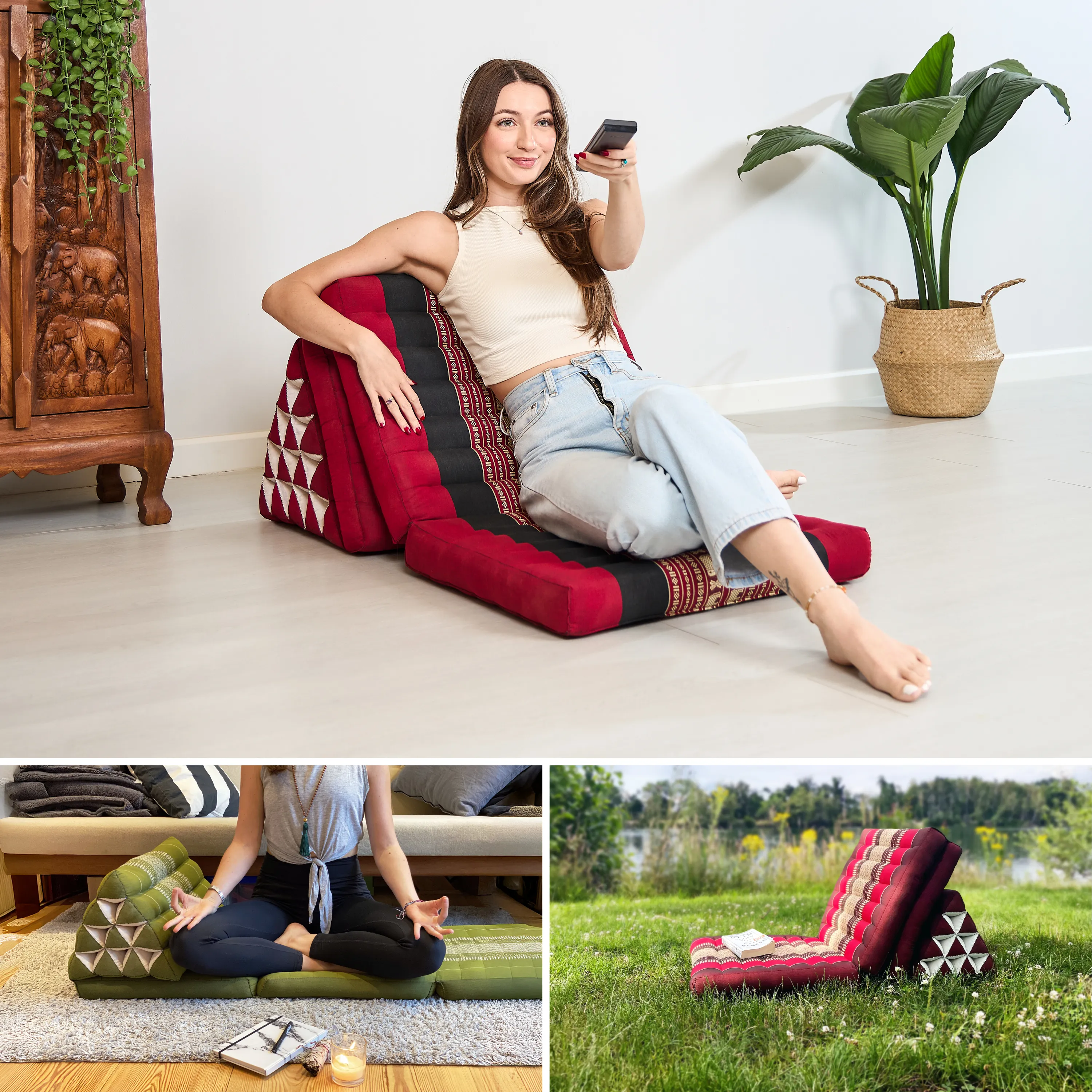 Kapok Thai Cushion XXL Tall