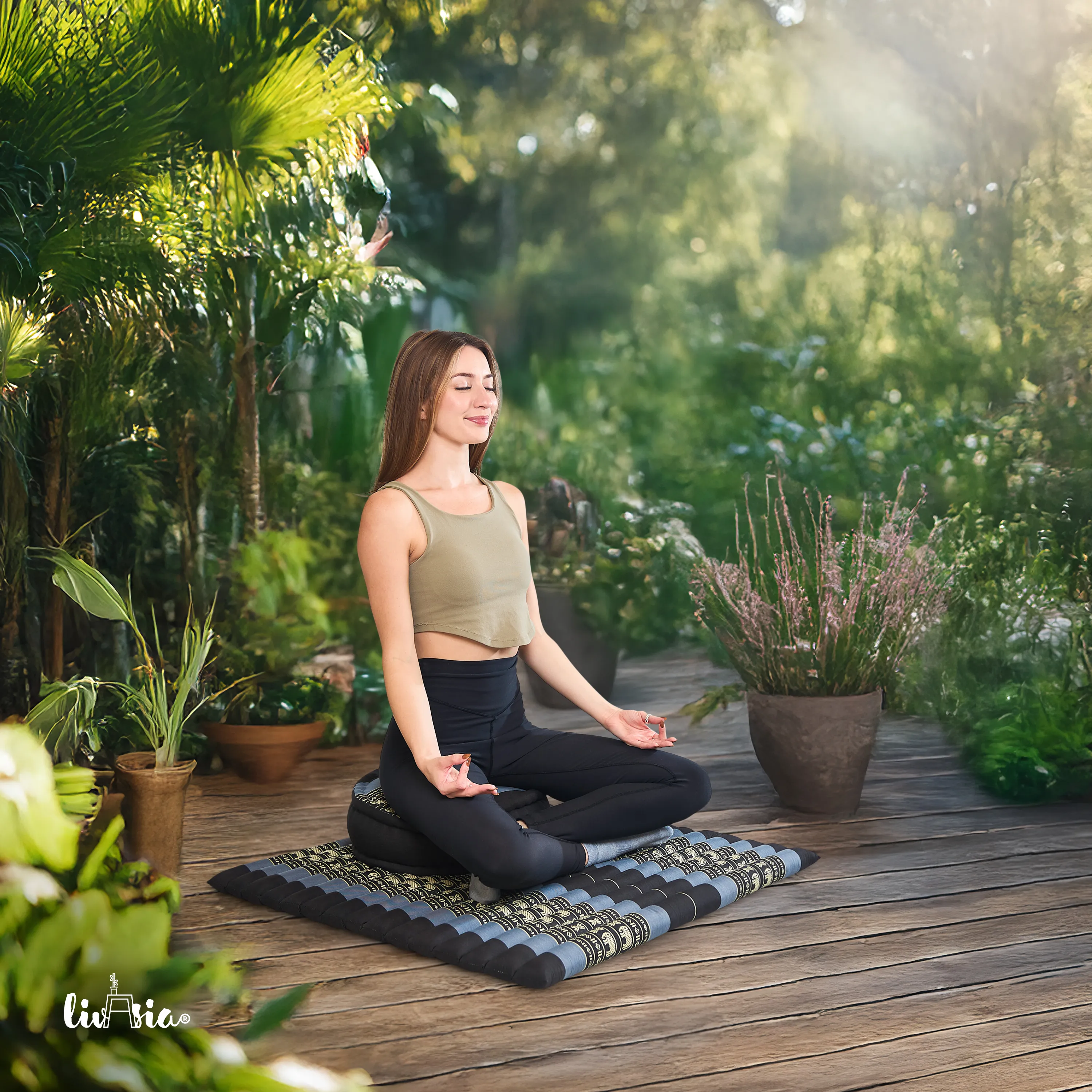 Kapok Meditation Cushion Set XL