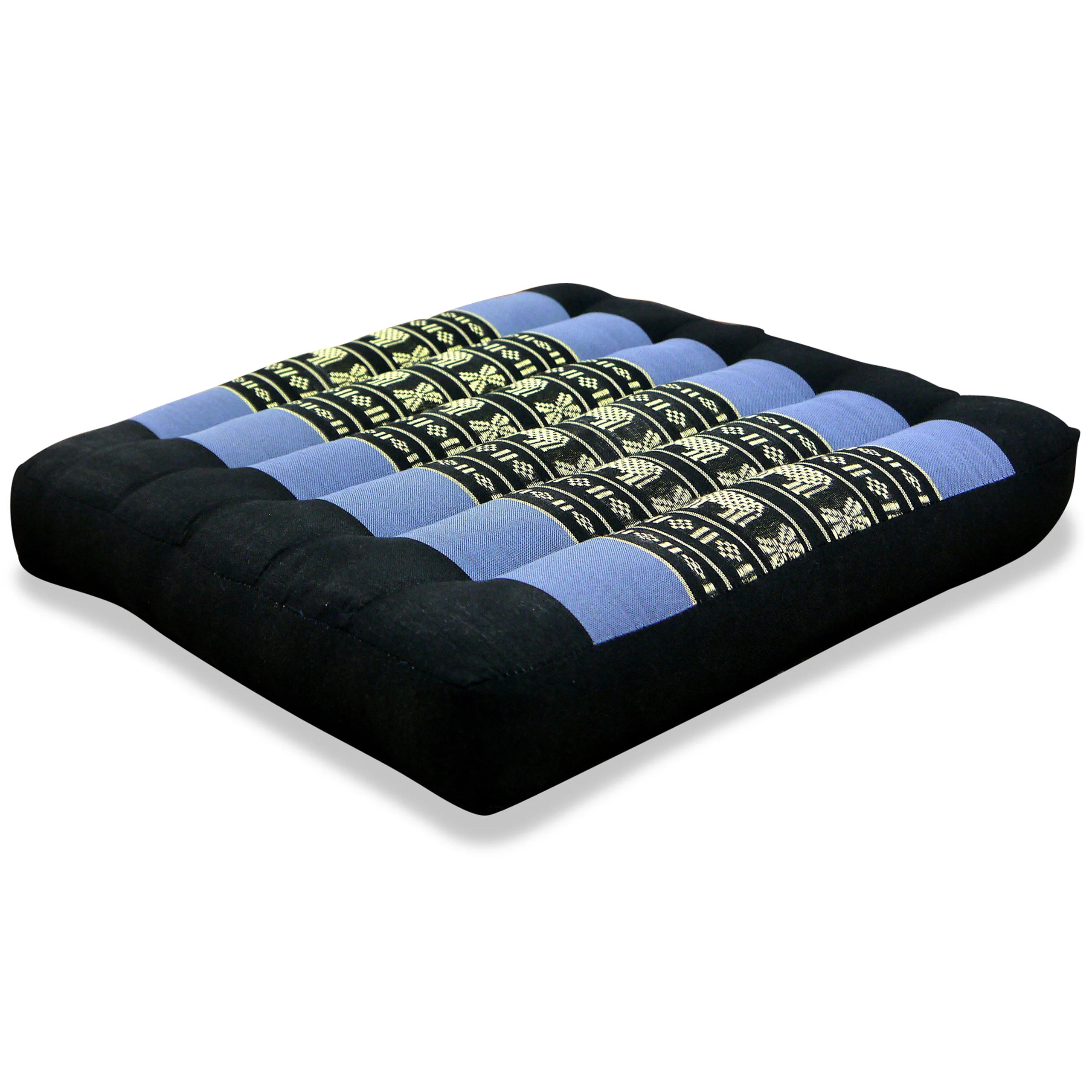Sitzkissen-35-blau-Elefanten-2016_frei Kapok Seat Cushion 35 cm