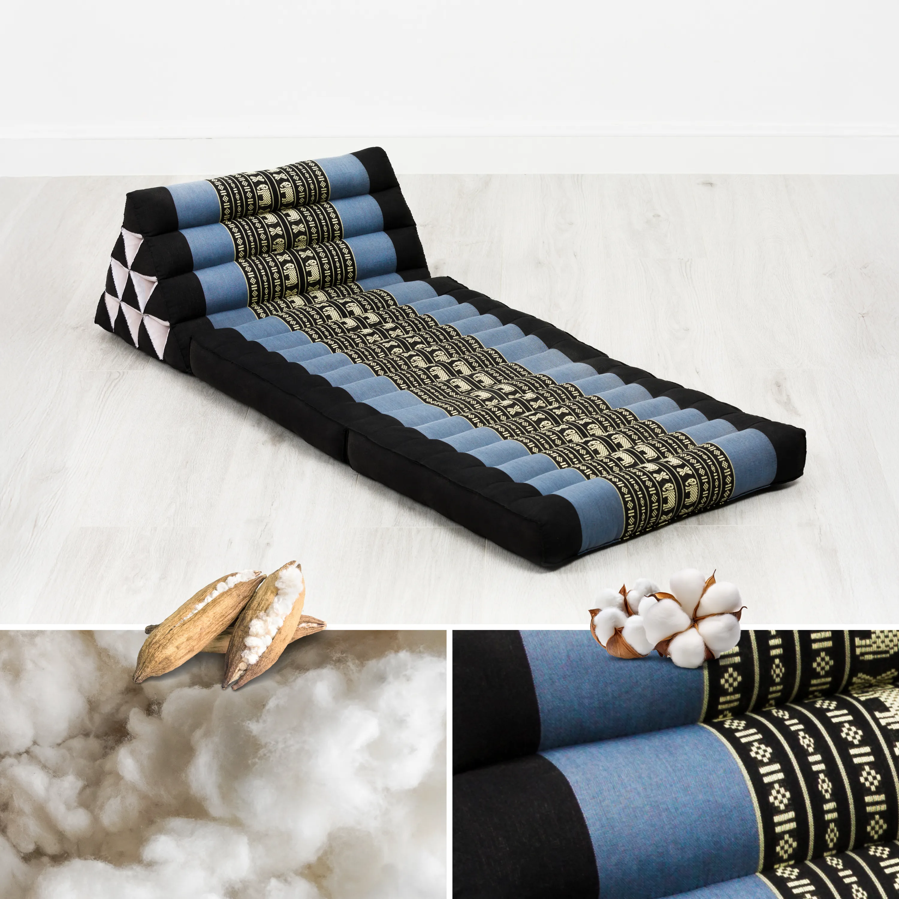 Kapok Thai Cushion 2 Fold