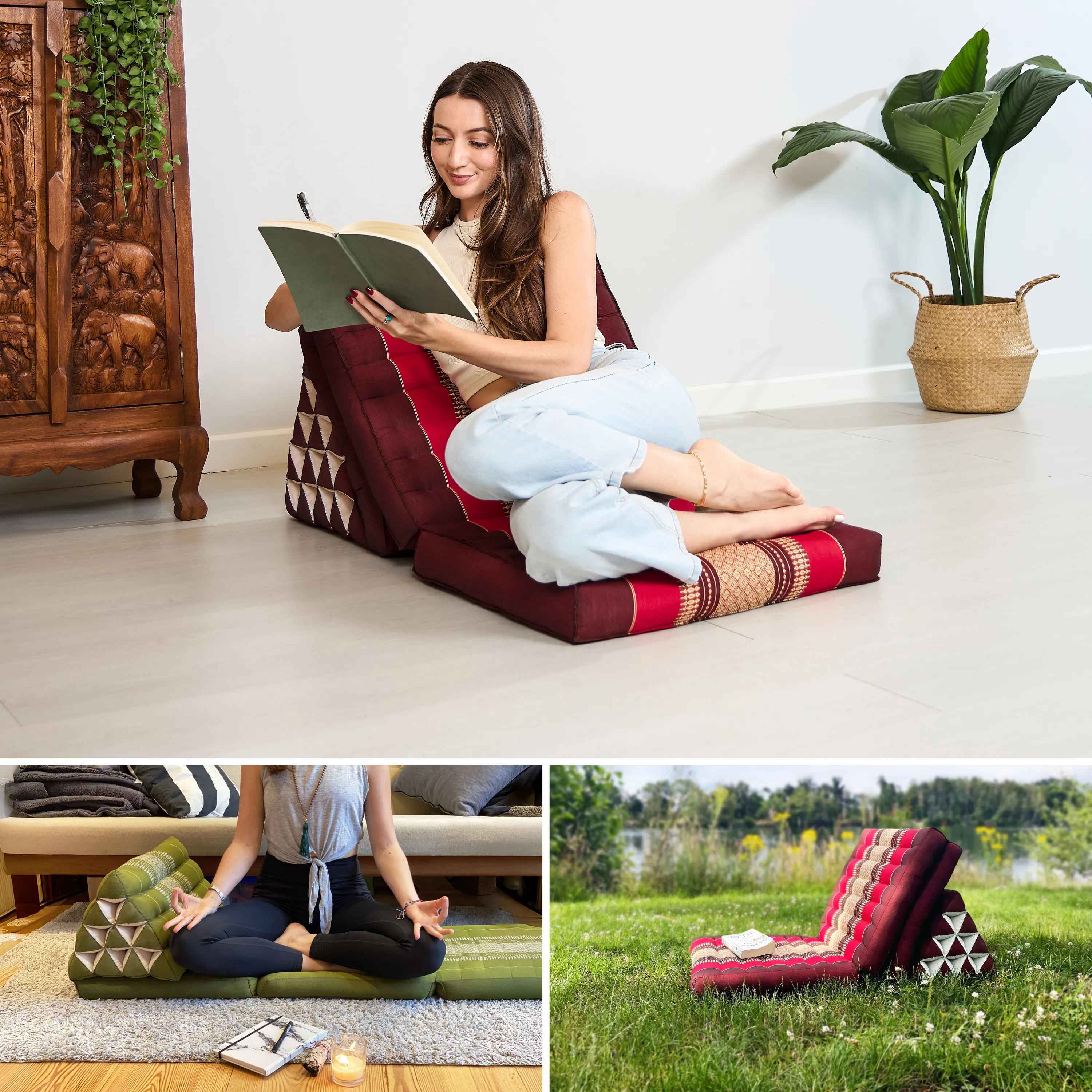 Kapok Thai Cushion XXL Tall