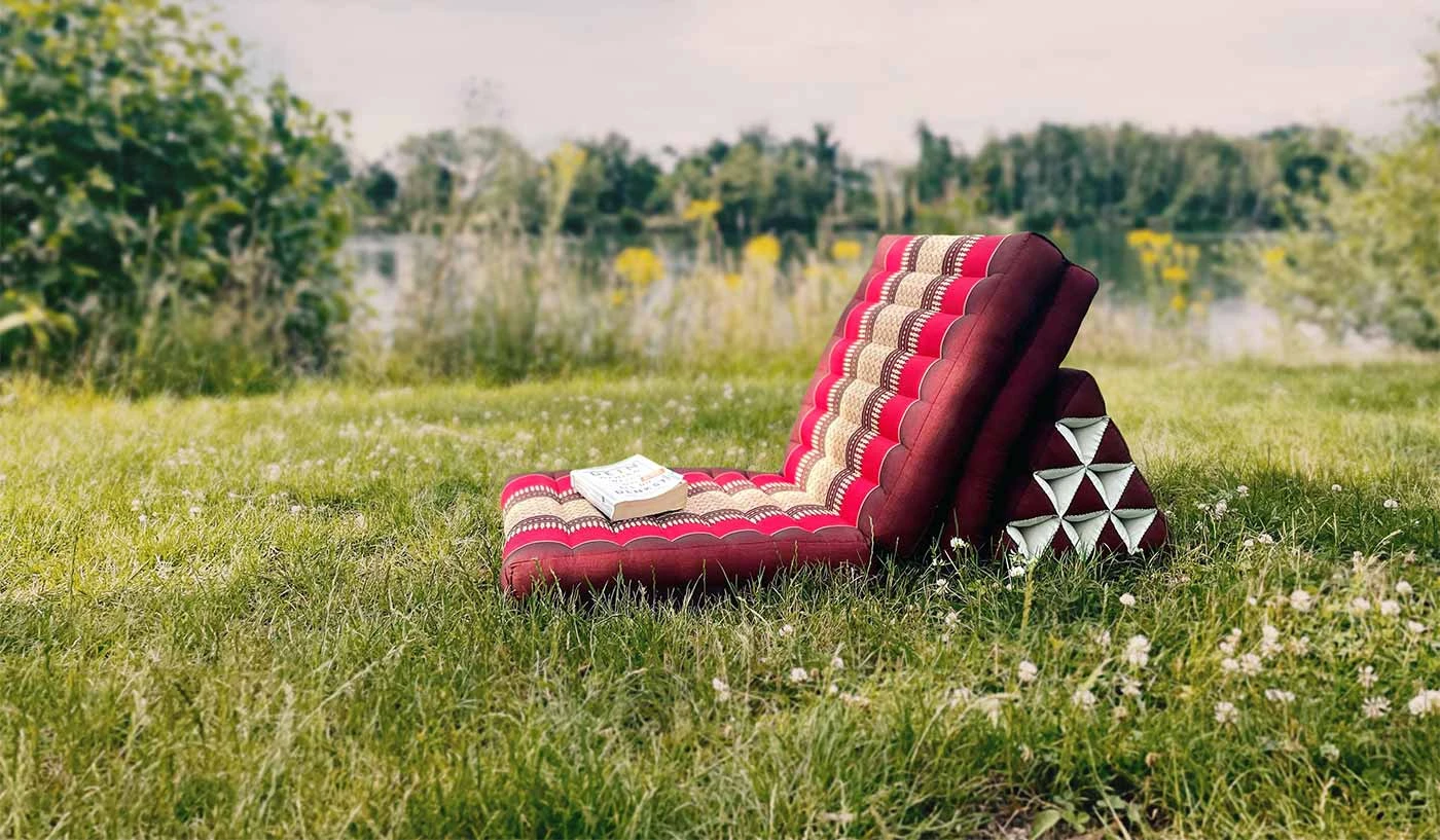 Thai Cushion 3 Fold - the Sunbather's Lounging Paradise