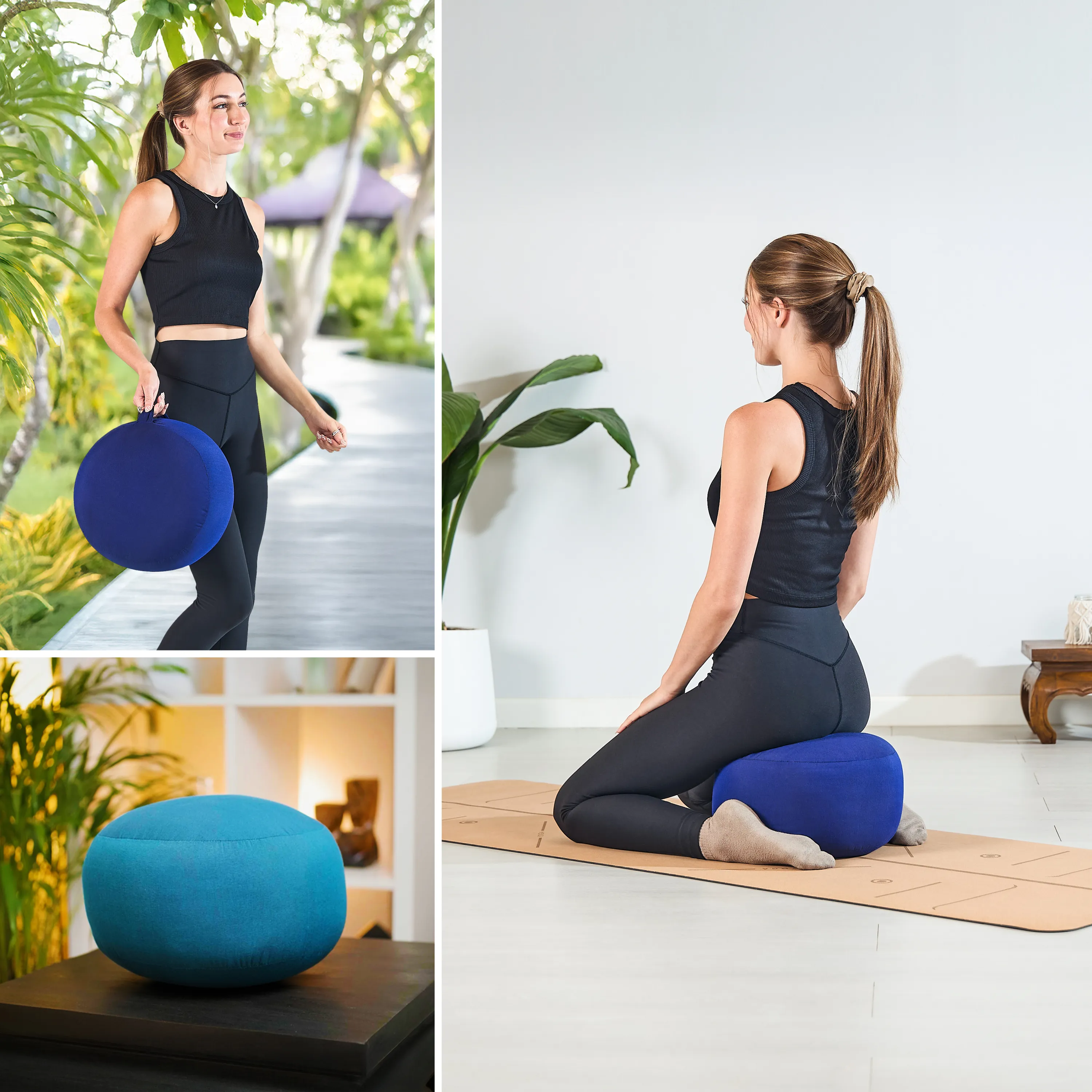Kapok Zafu Cushion Small, Basic