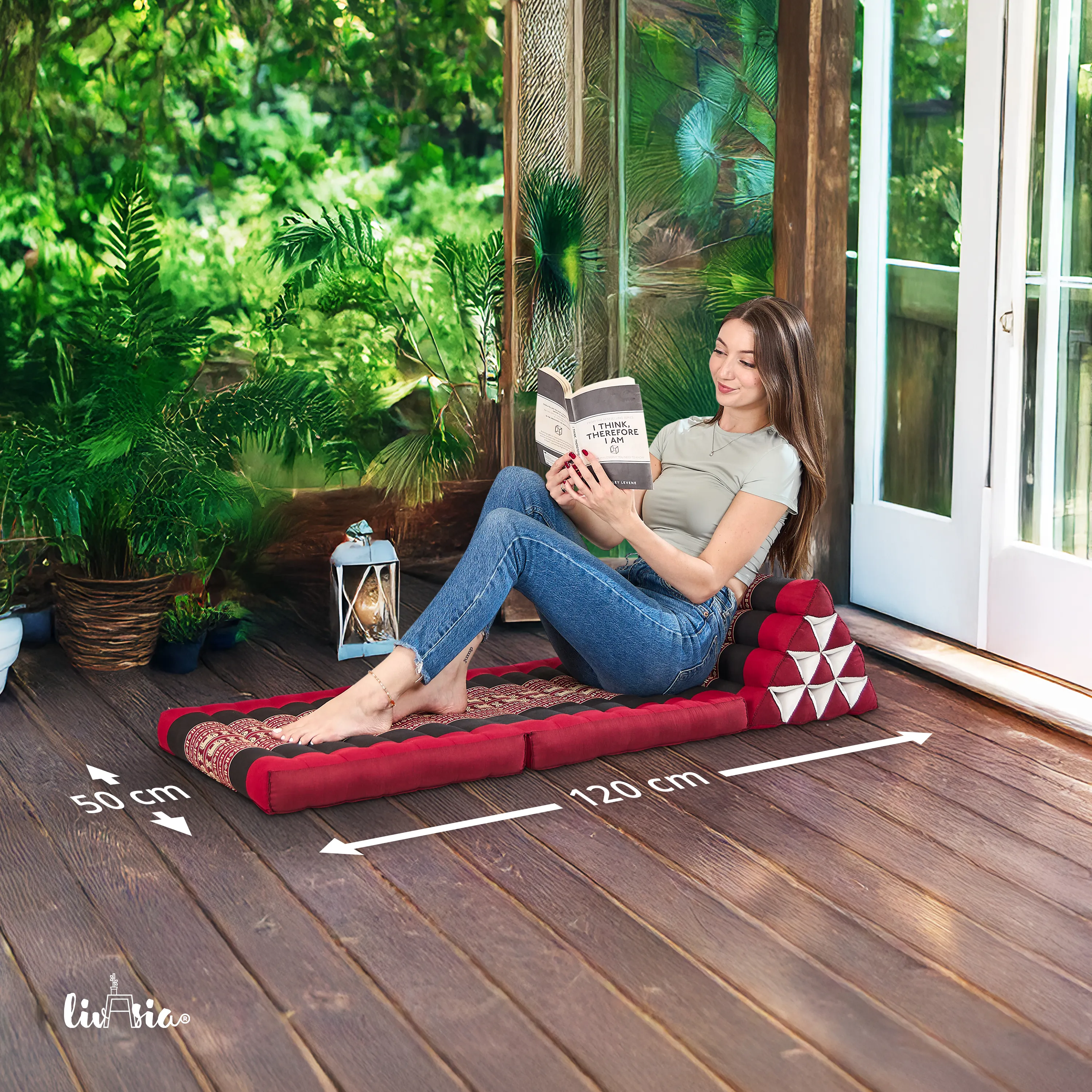 Kapok Thai Cushion 2 Fold