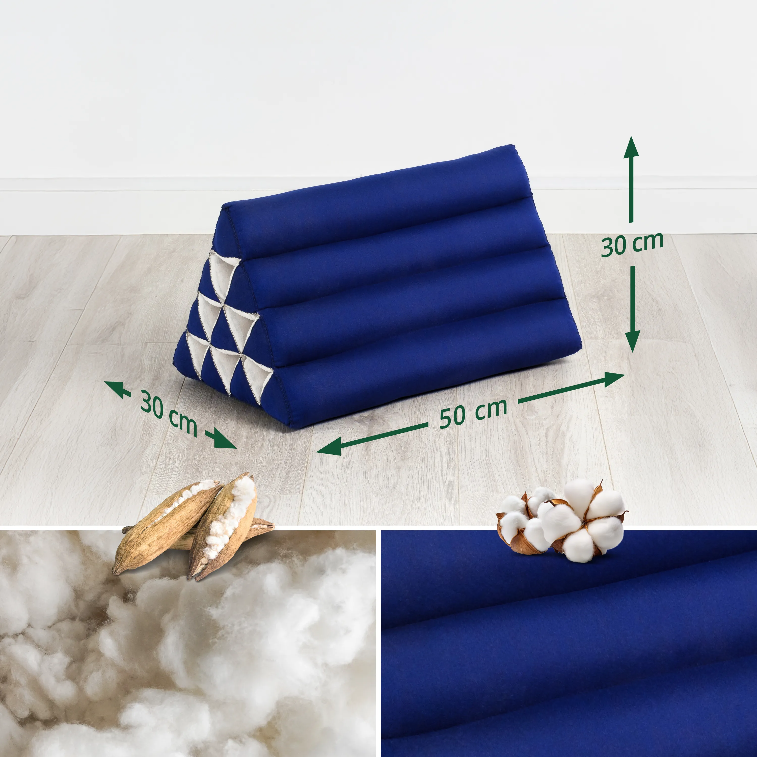 Kapok Triangle Cushion, Basic