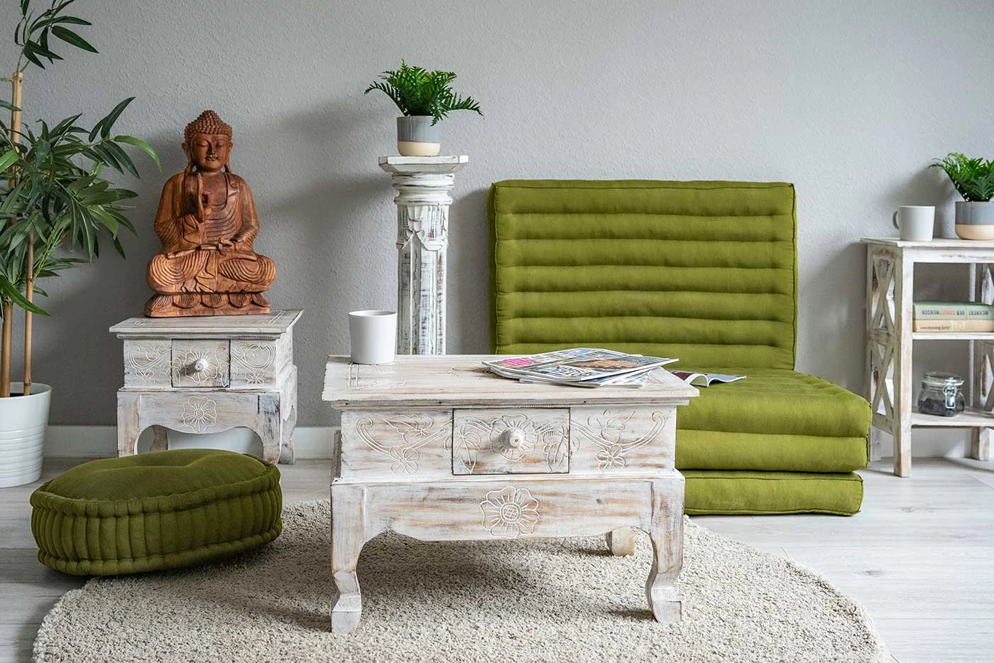 Create a Relaxed and Cozy Atmosphere in Your Living Room with livasia Products