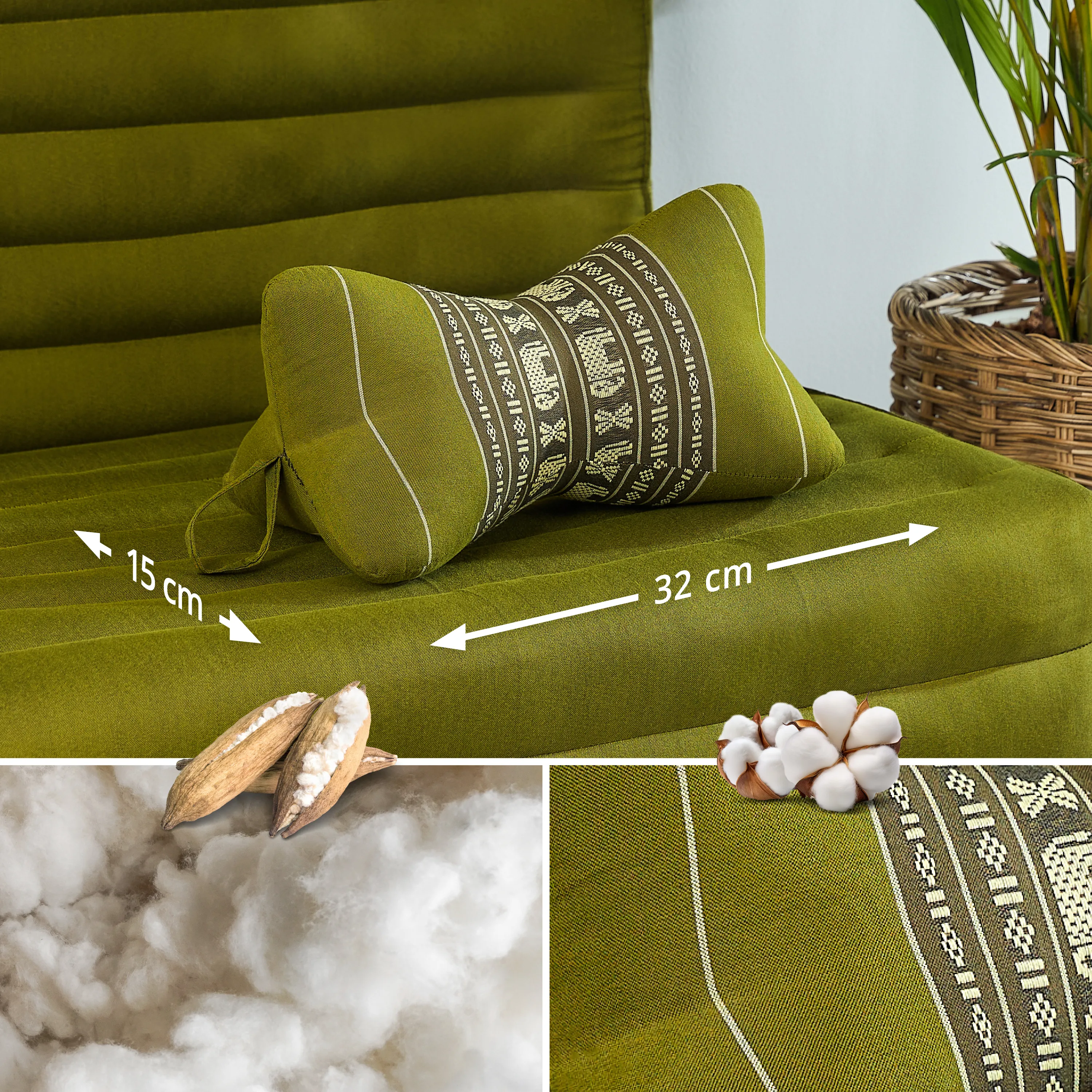 Kapok Bone Neck Pillow