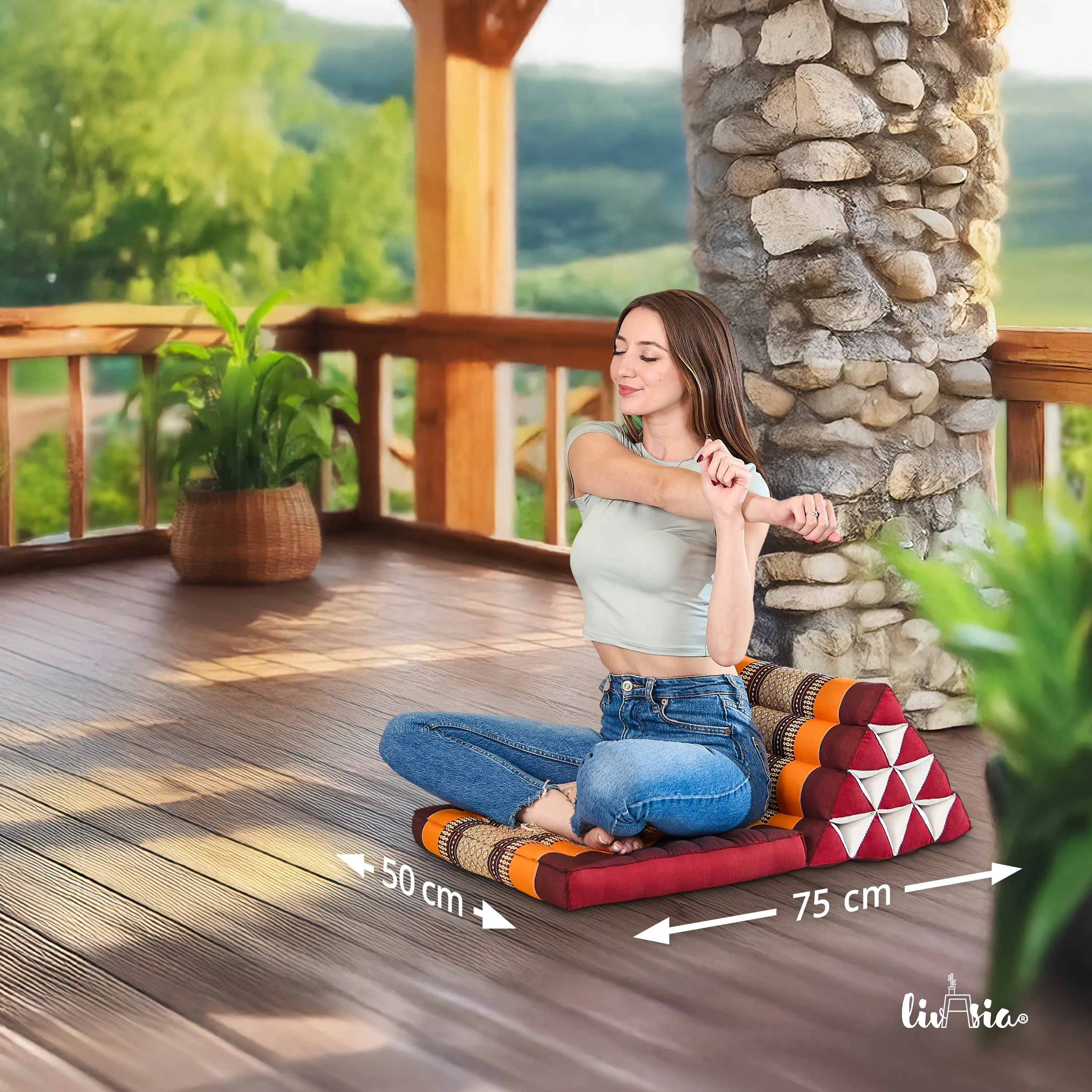Kapok Thai Cushion 1 Fold