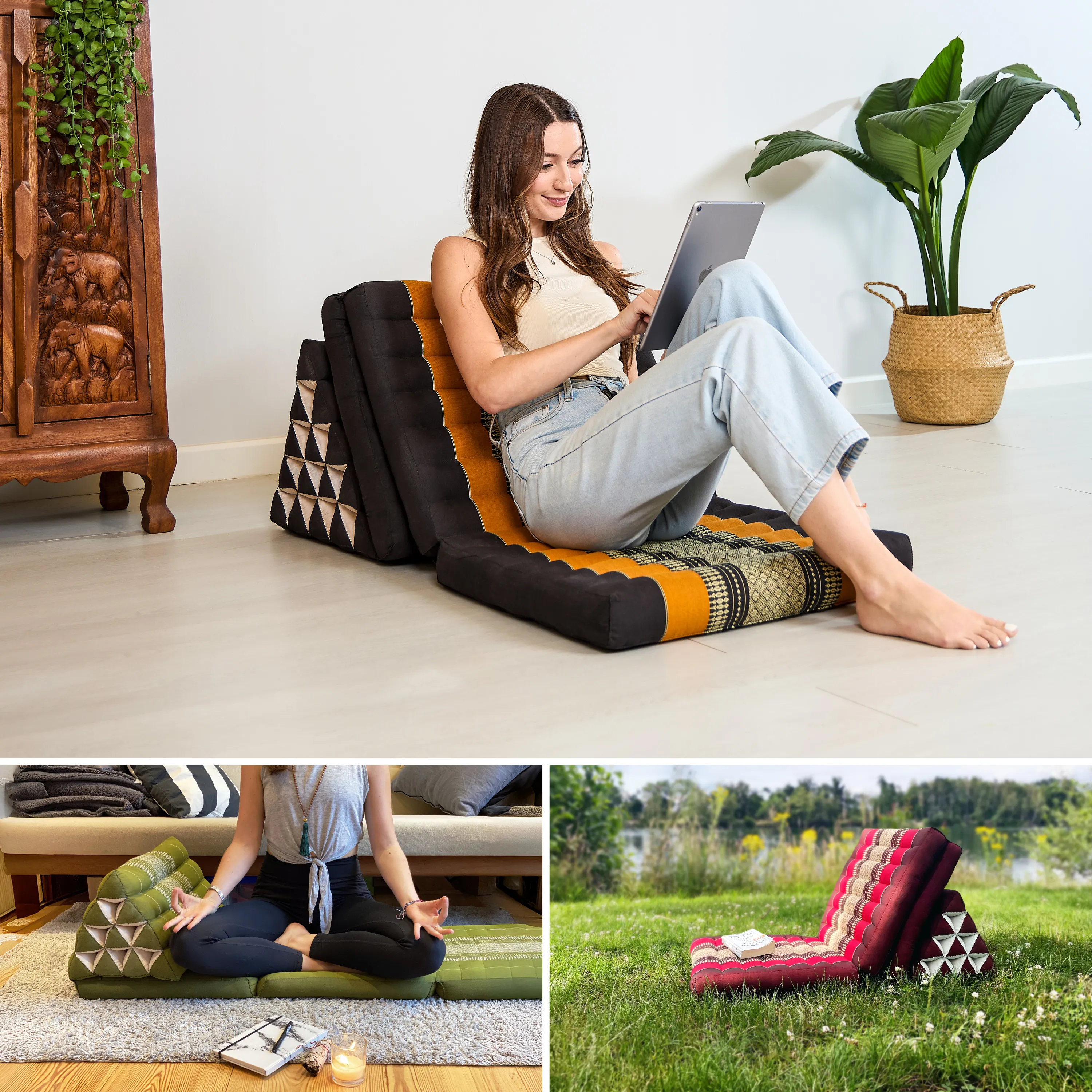 Kapok Thai Cushion XXL Tall