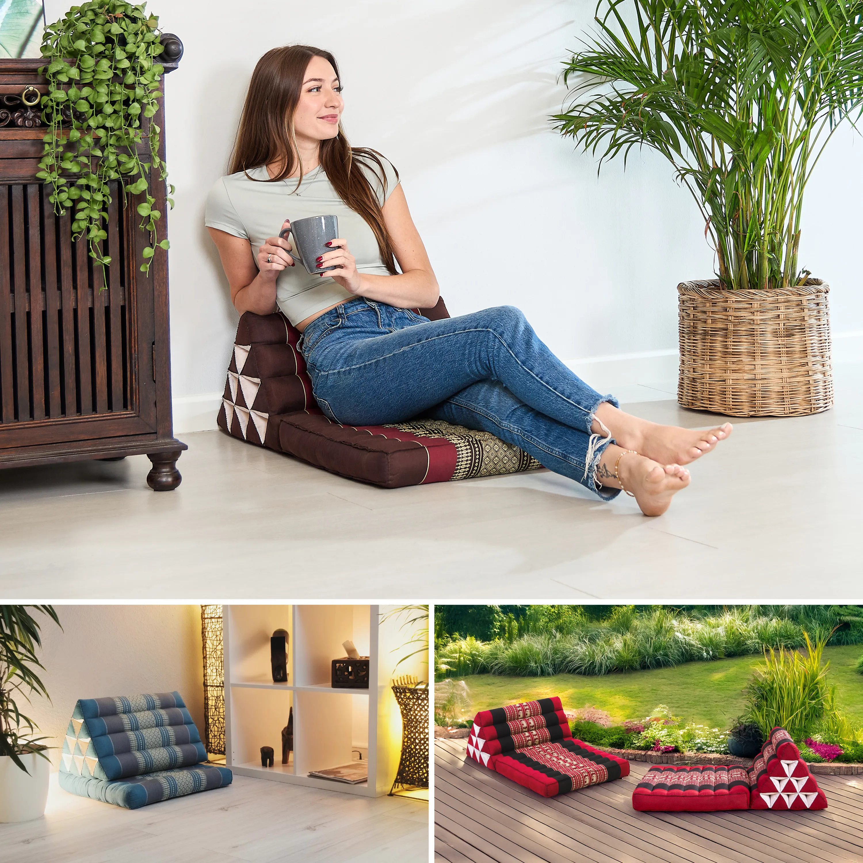 Kapok Thai Cushion 1 Fold