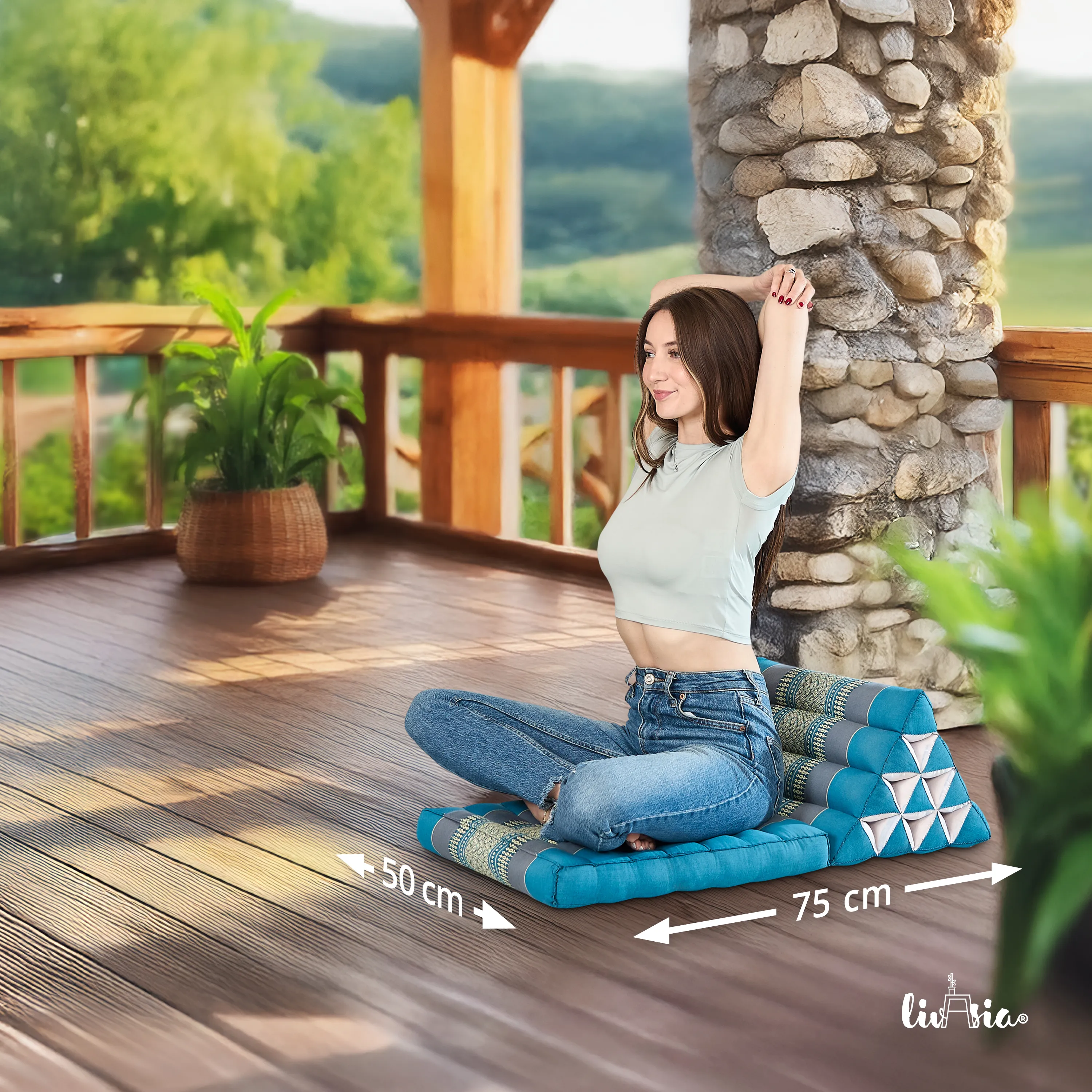 Kapok Thai Cushion 1 Fold