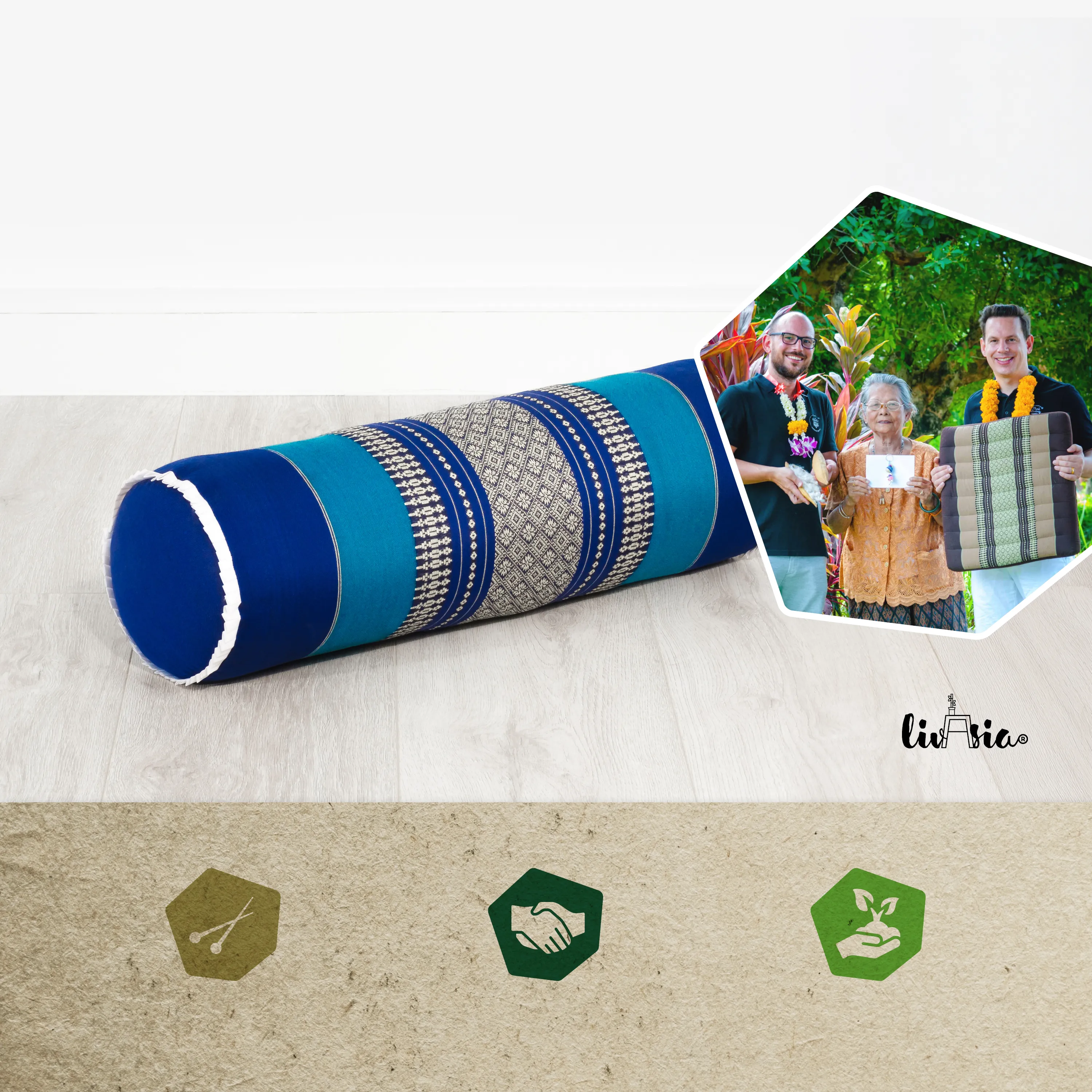Kapok Neck Bolster