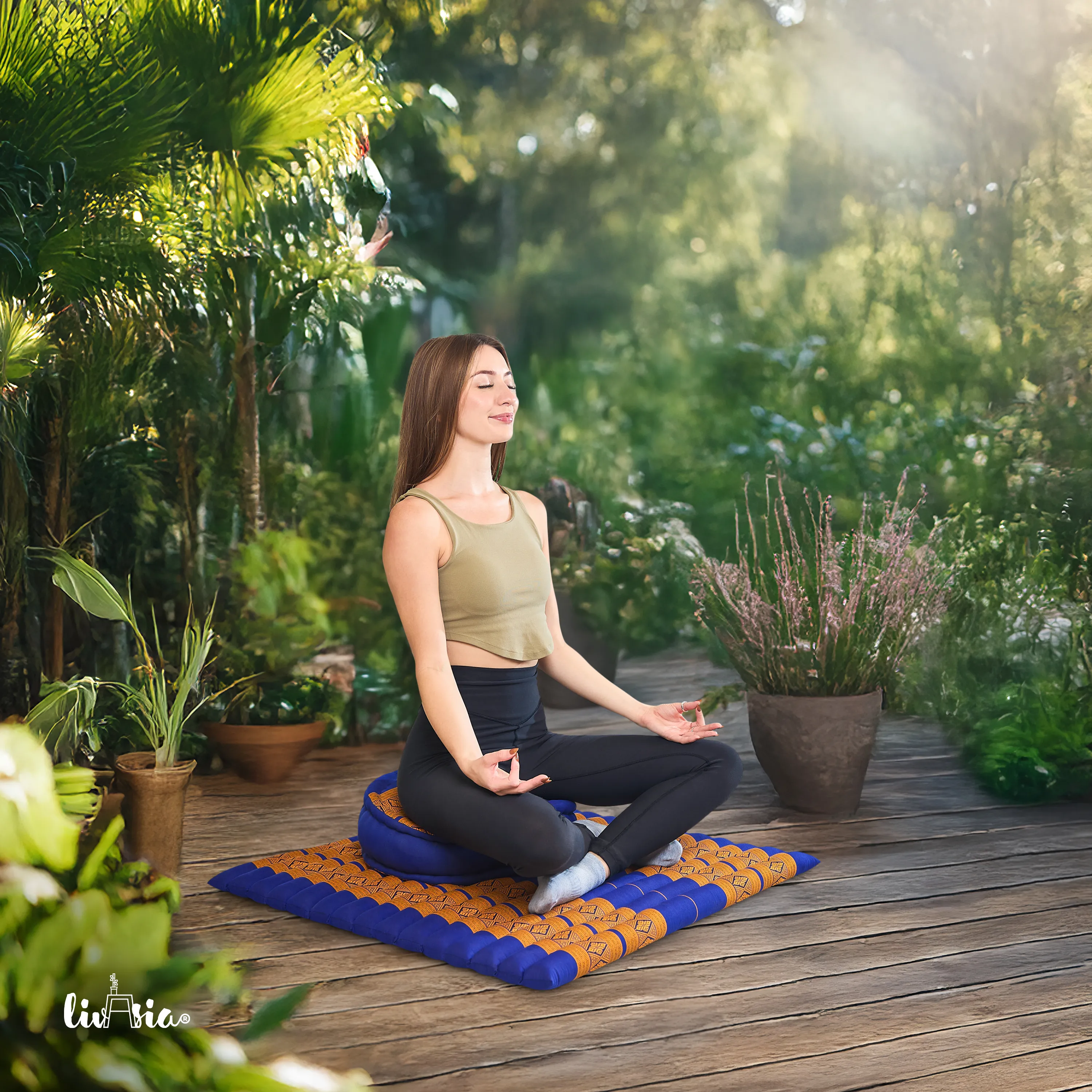 Kapok Meditation Cushion Set XL