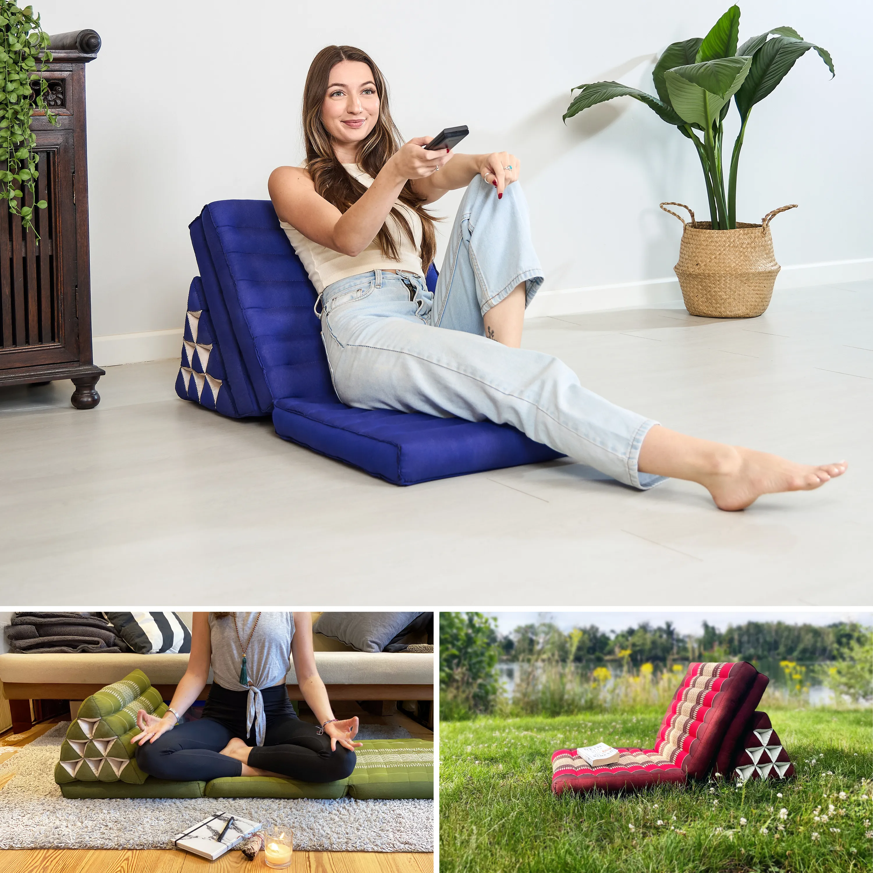Kapok Thai Cushion 3 Fold, Basic