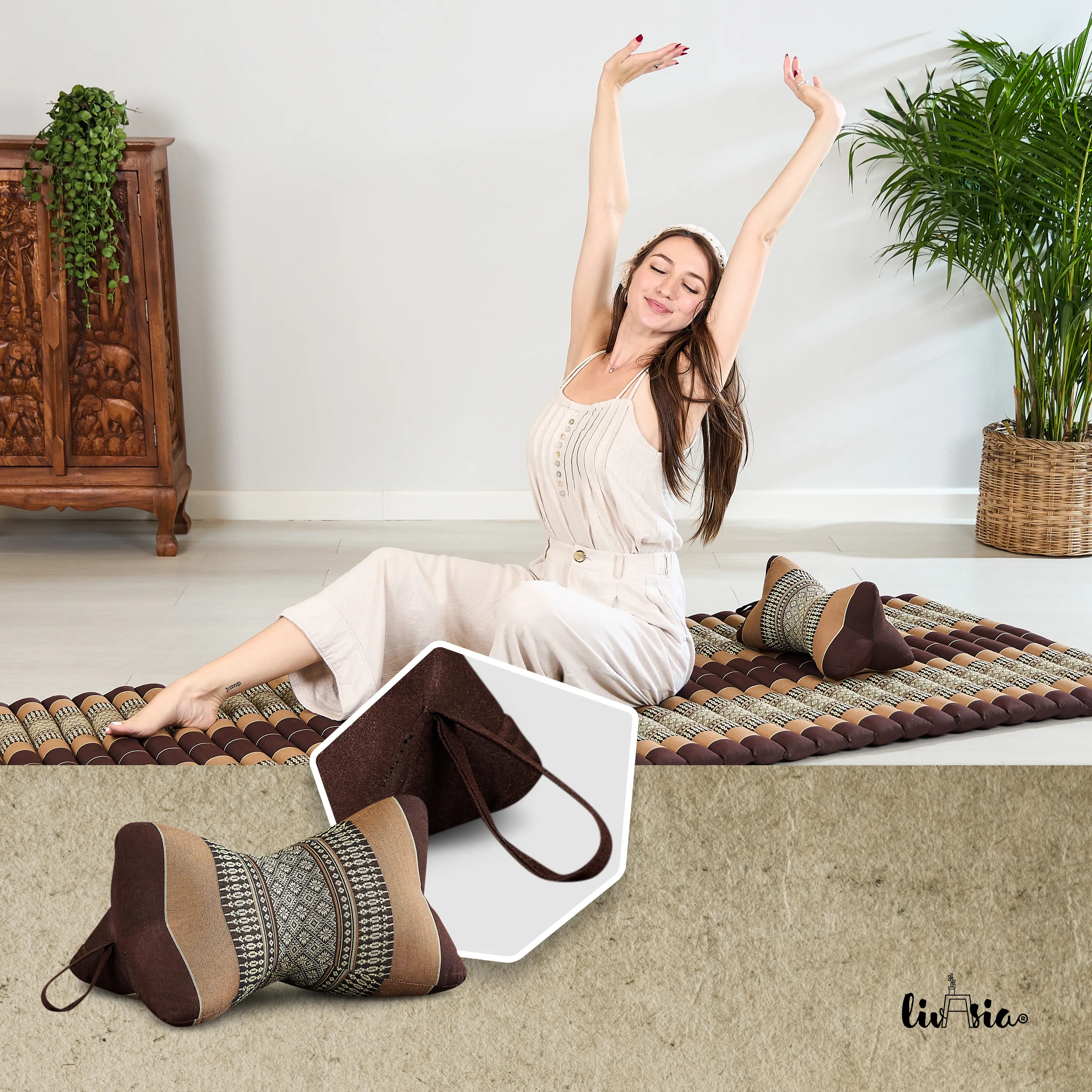Kapok Bone Neck Pillow