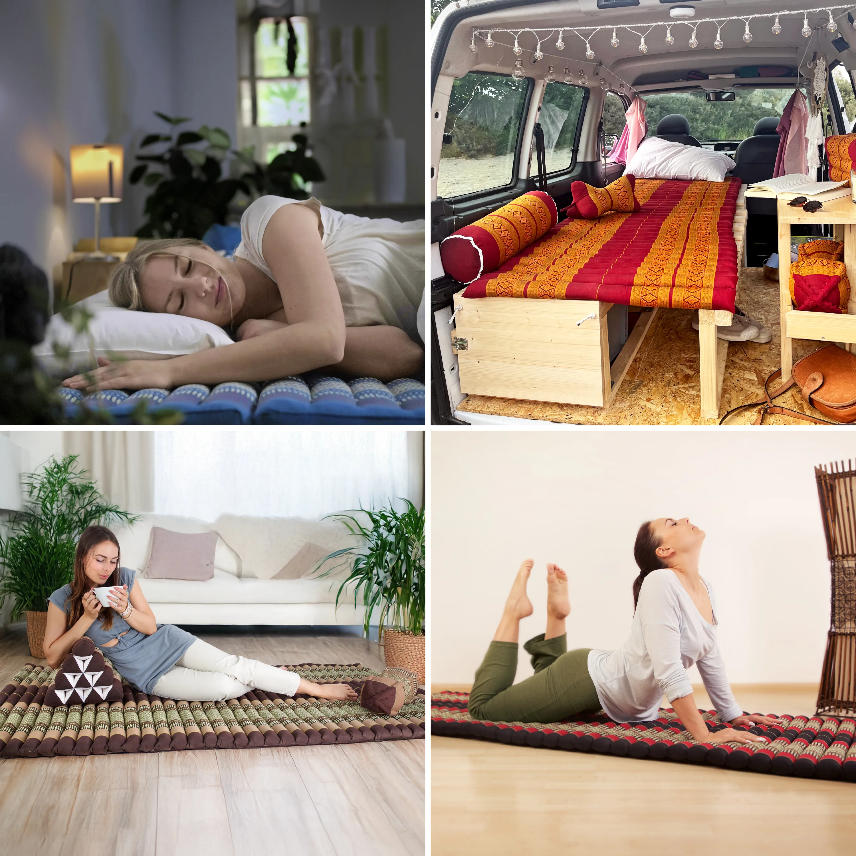 Kapok Roll Mat, 110 cm wide