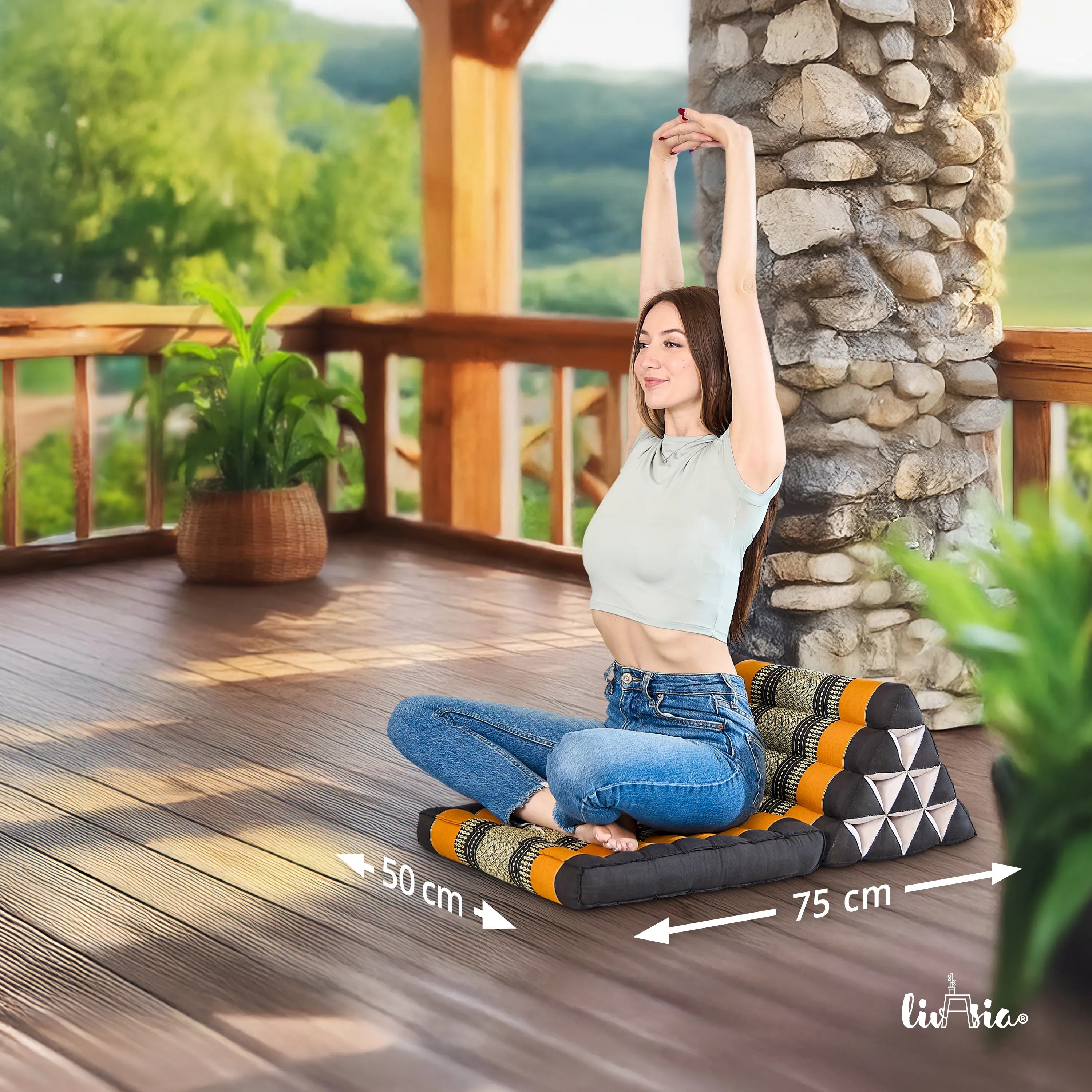 Kapok Thai Cushion 1 Fold