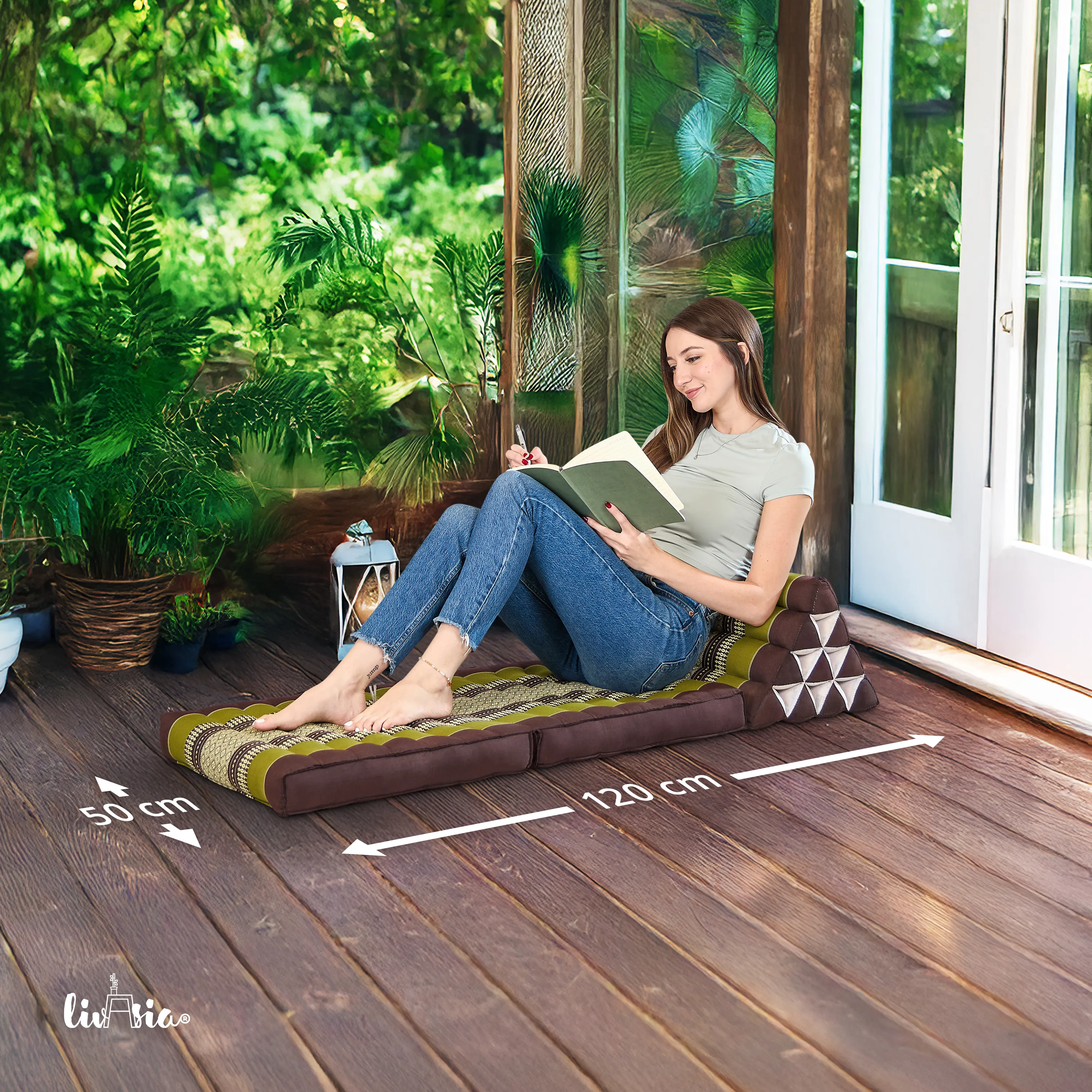 Kapok Thai Cushion 2 Fold