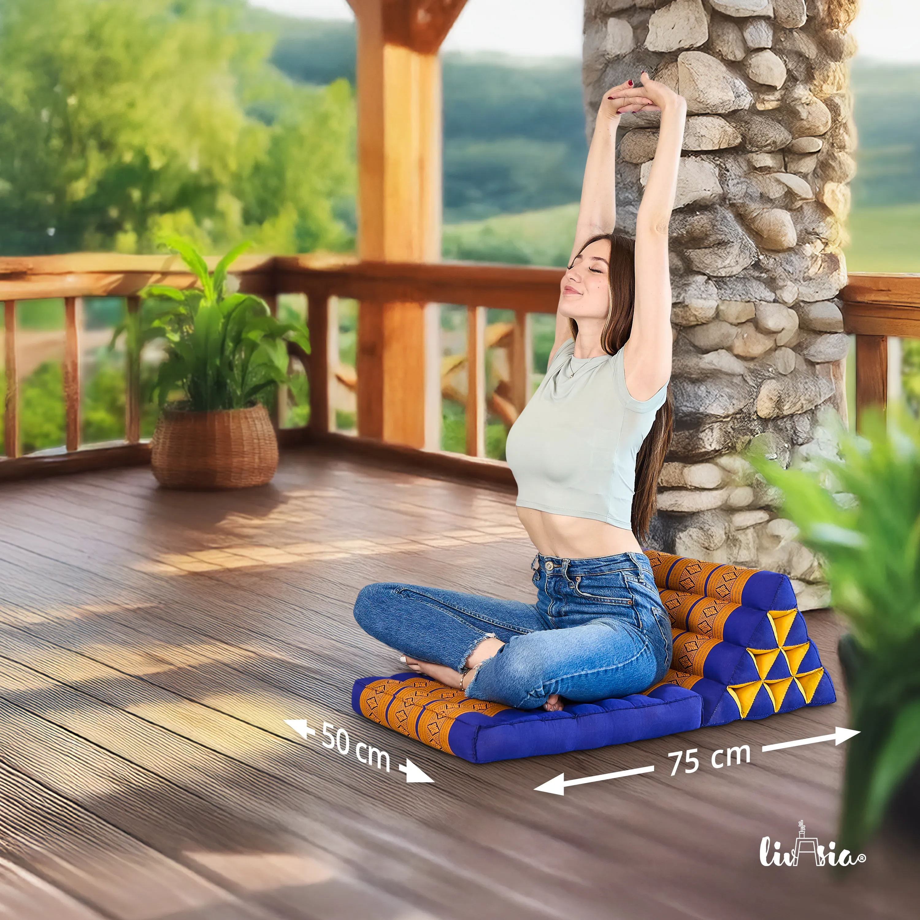 Kapok Thai Cushion 1 Fold