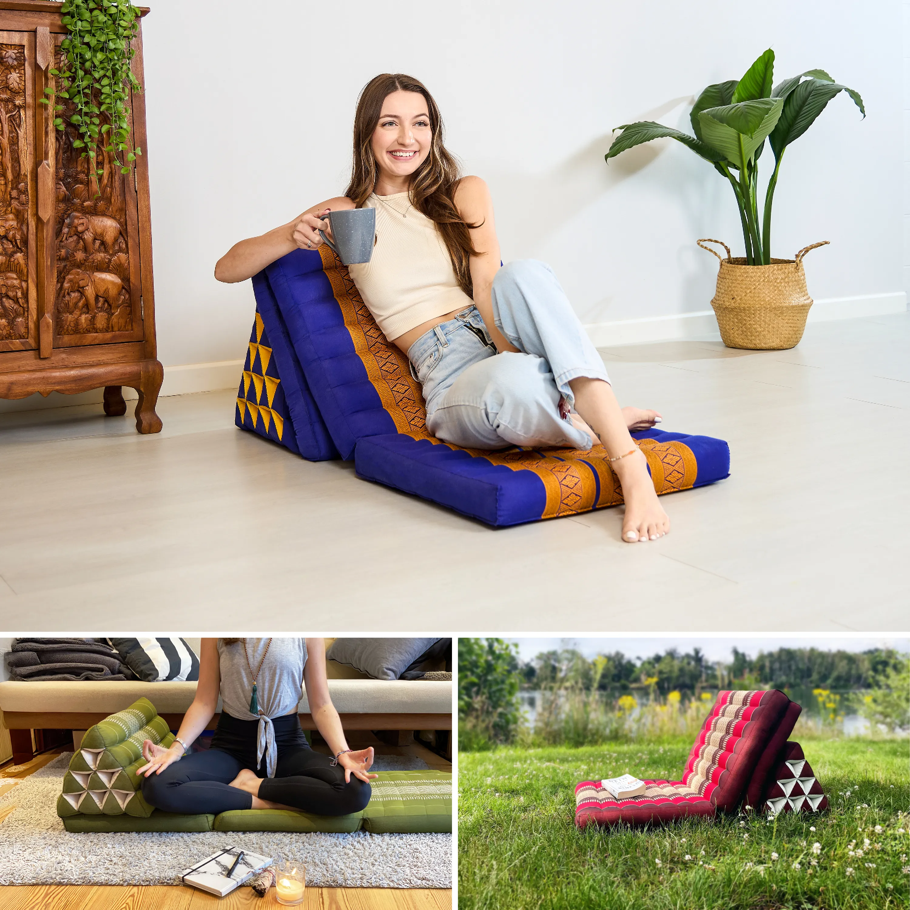Kapok Thai Cushion XXL Tall