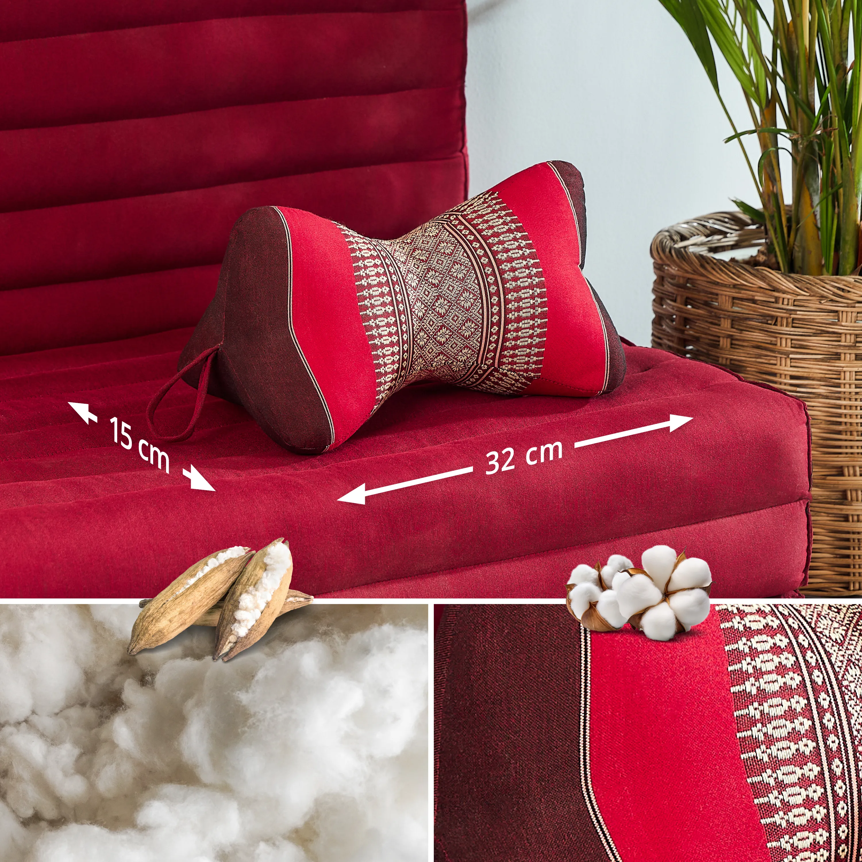 Kapok Bone Neck Pillow