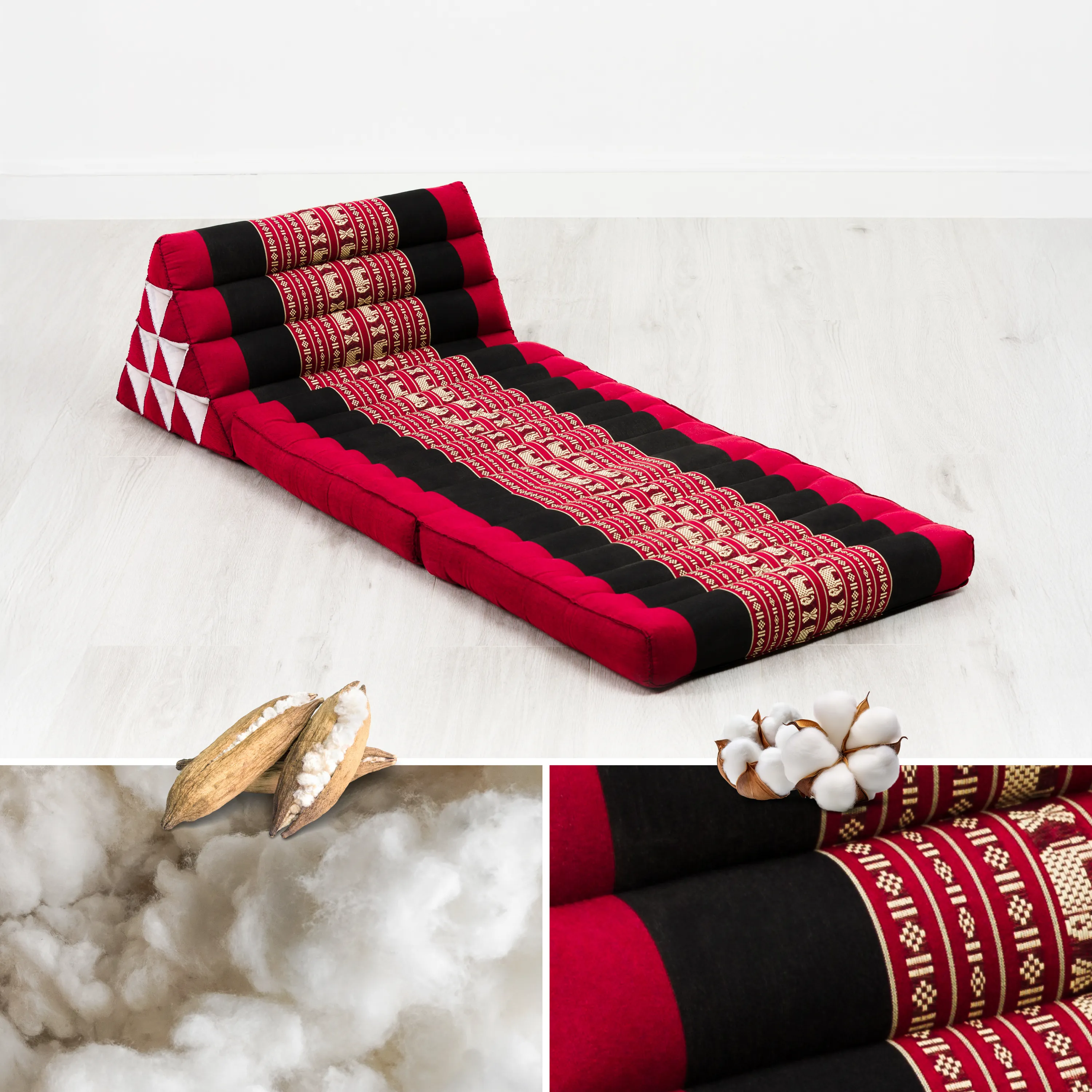 Kapok Thai Cushion 2 Fold