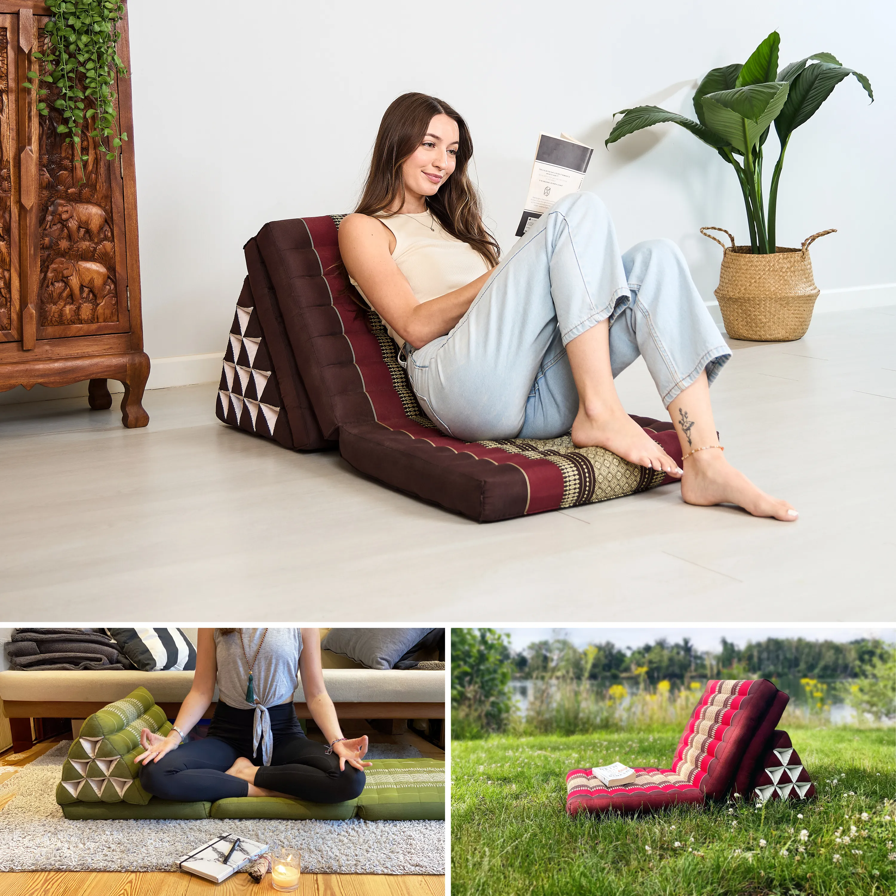 Kapok Thai Cushion XXL Tall