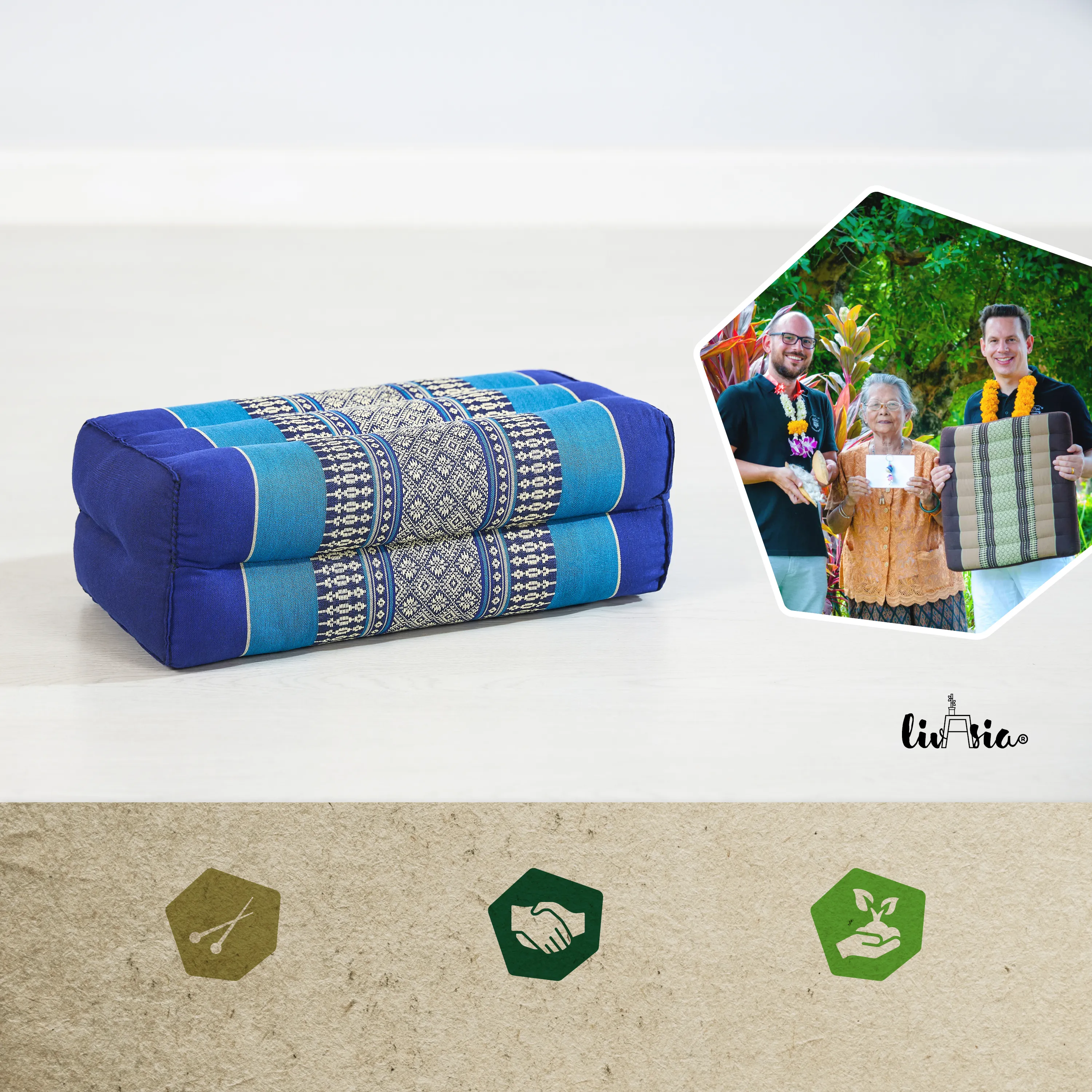 Kapok Support Cushion, Classic
