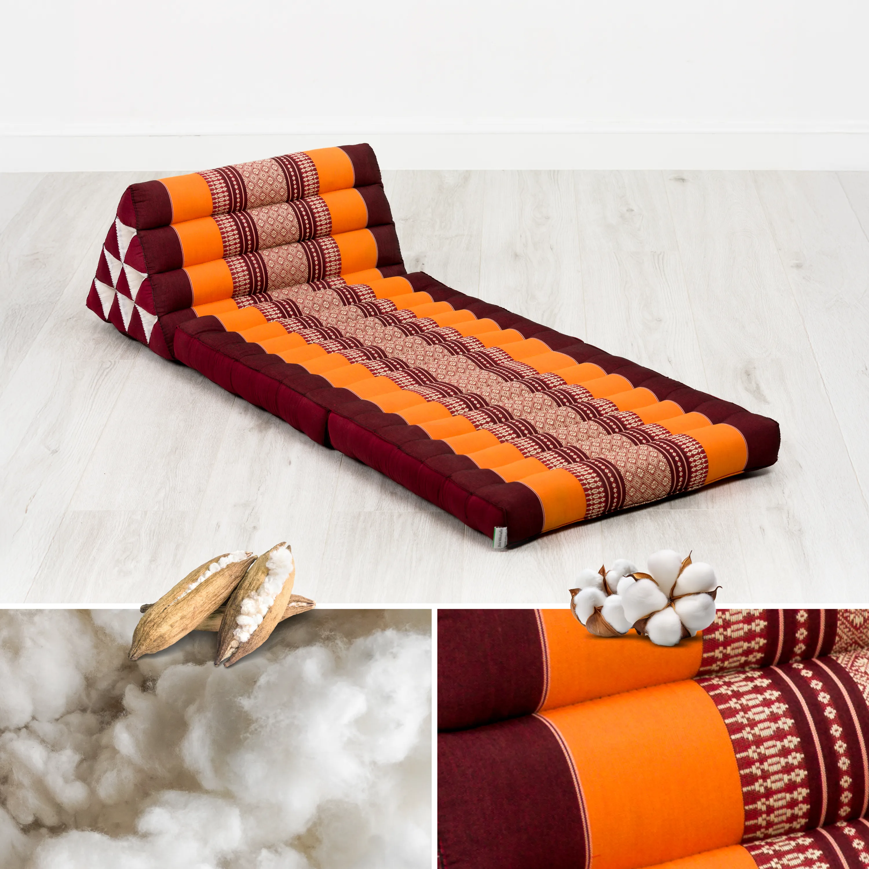 Kapok Thai Cushion 2 Fold