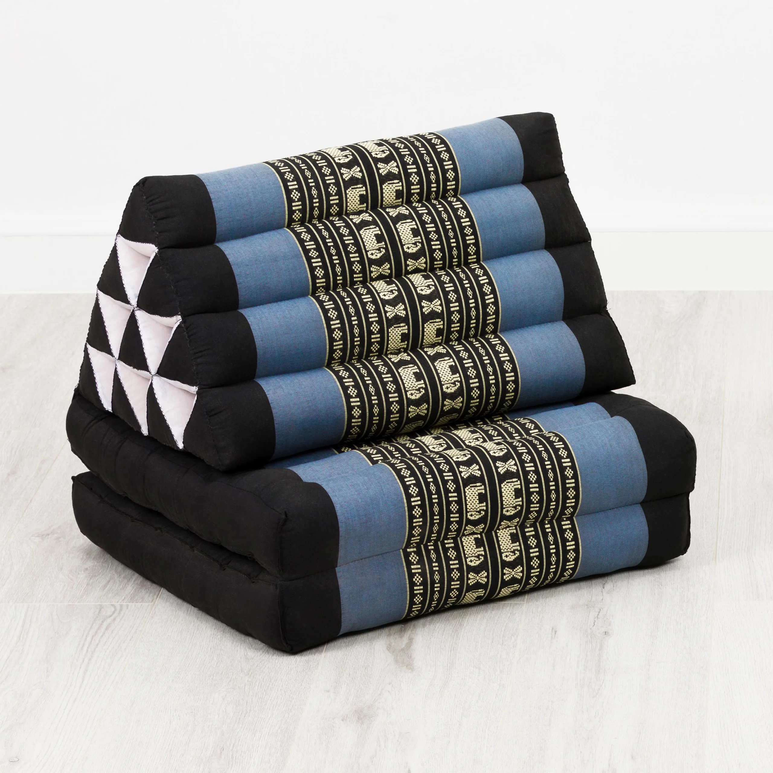 Thaikissen-2_02-blau-Elefanten_1014515798_1_frei Kapok Thai Cushion 2 Fold