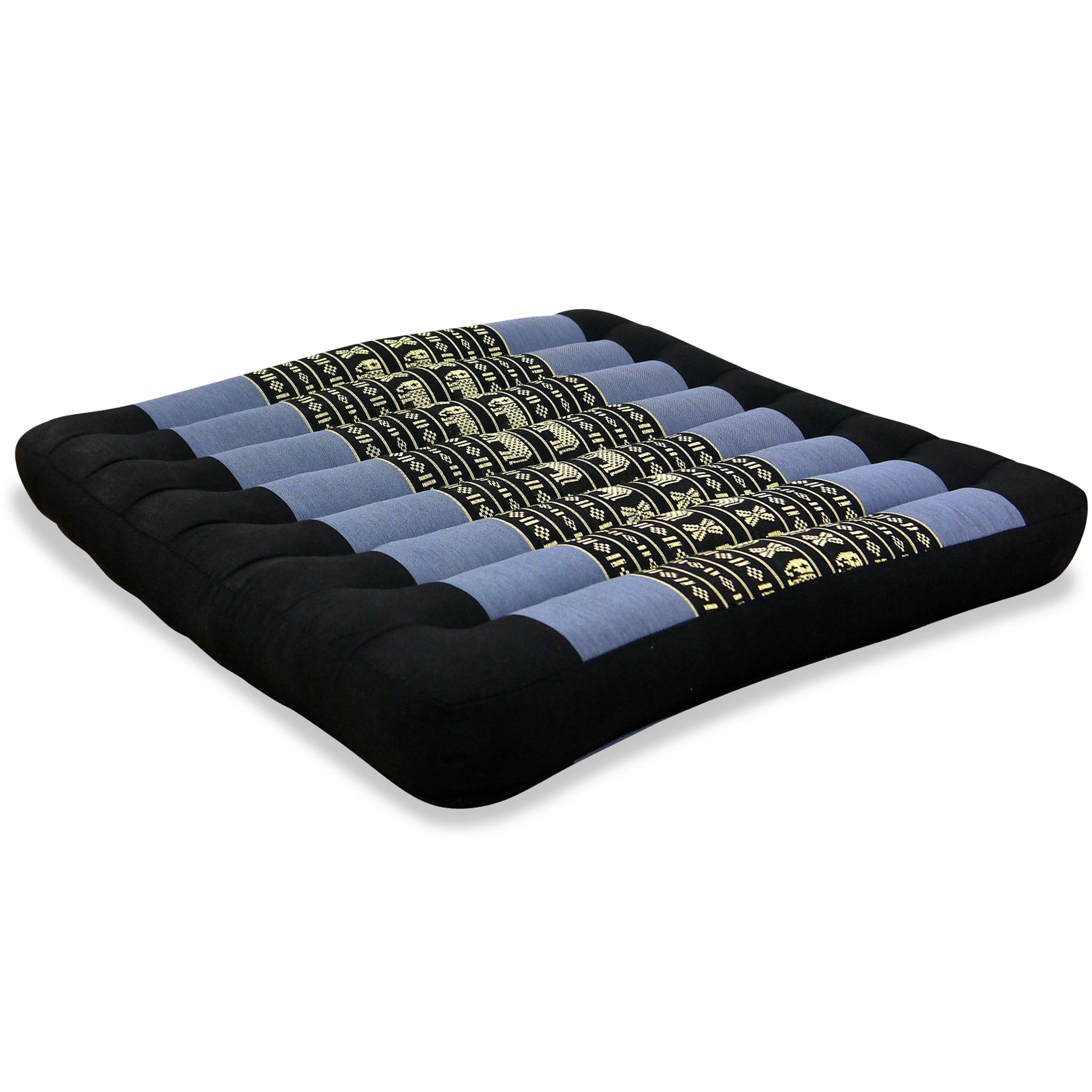 Sitzkissen-neu-50-blau-Elefanten_frei Kapok Seat Cushion 50 cm